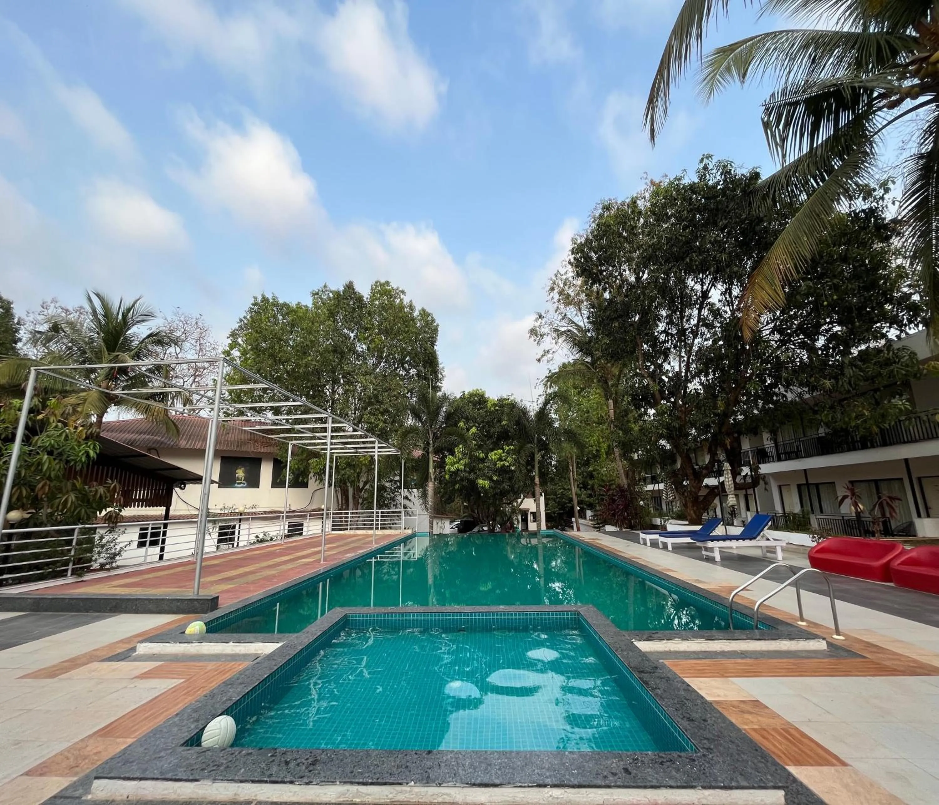 Swimming pool in The Byke Royal Pearl Anjuna
