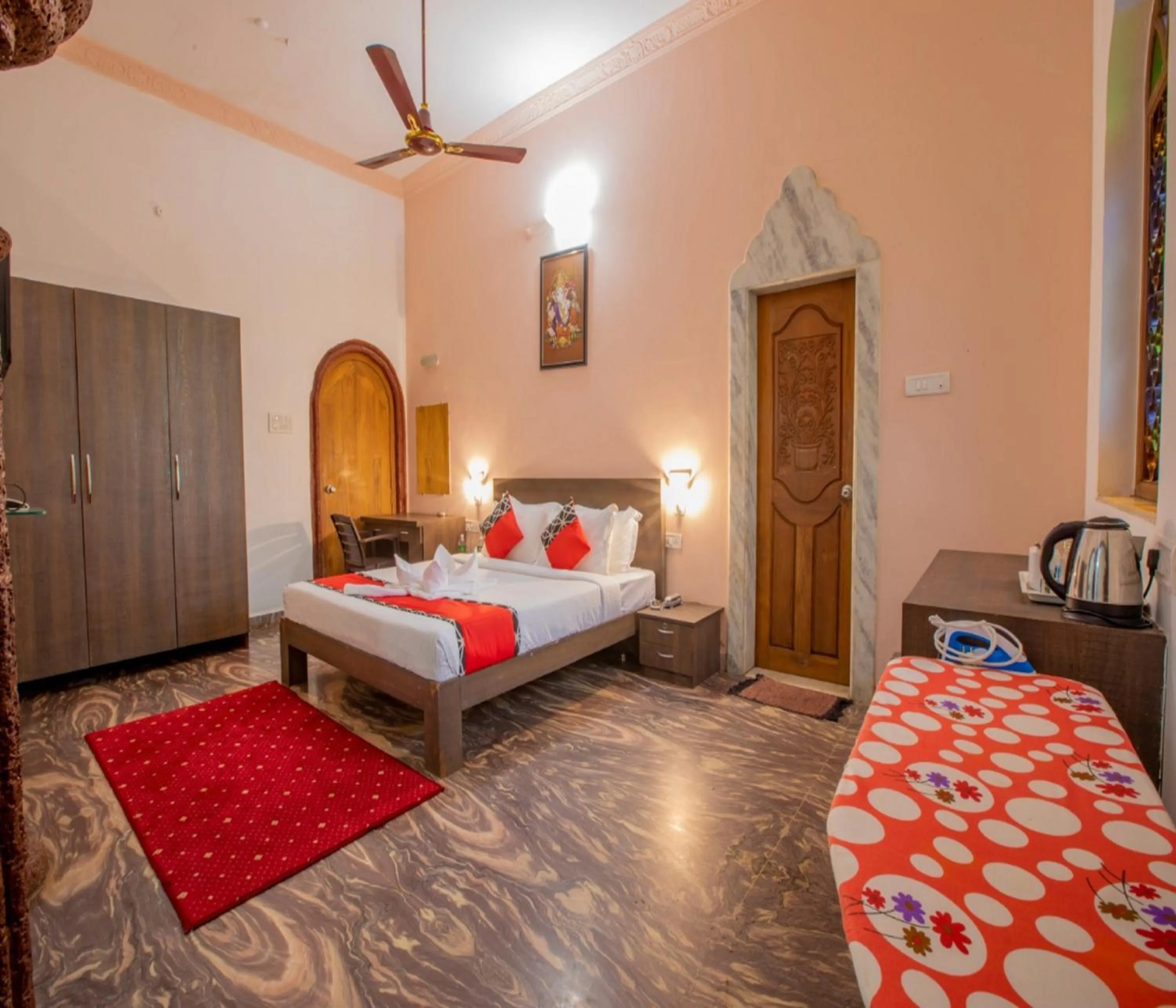 Bed in The Byke Royal Pearl Anjuna