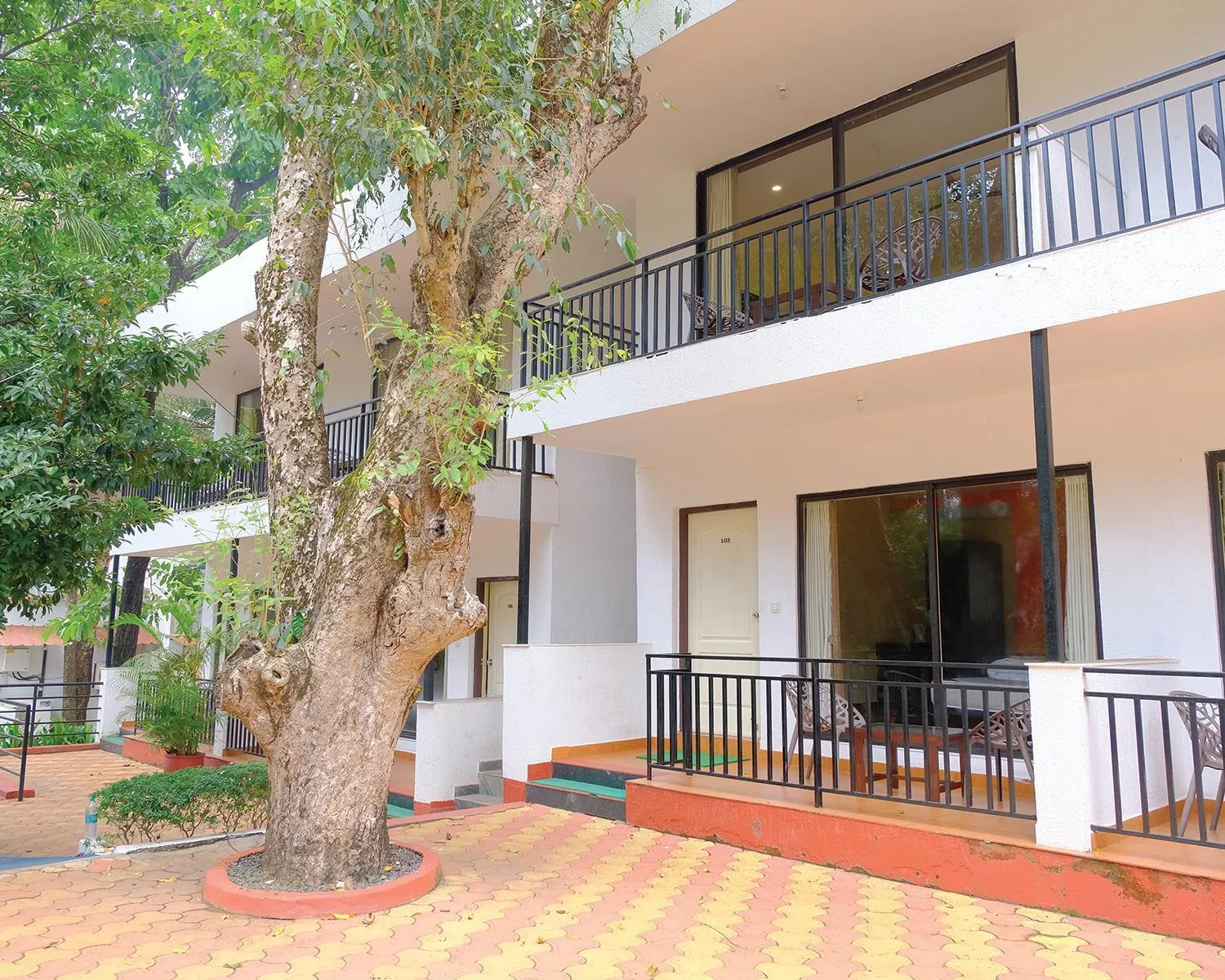 Balcony/Terrace in The Byke Royal Pearl Anjuna
