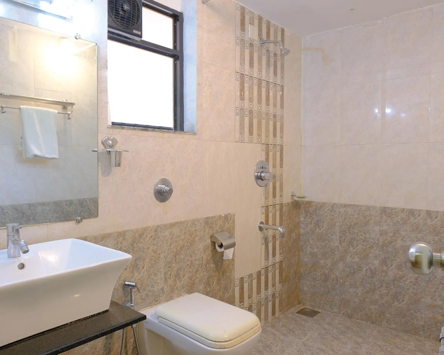 Bathroom in The Byke Royal Pearl Anjuna