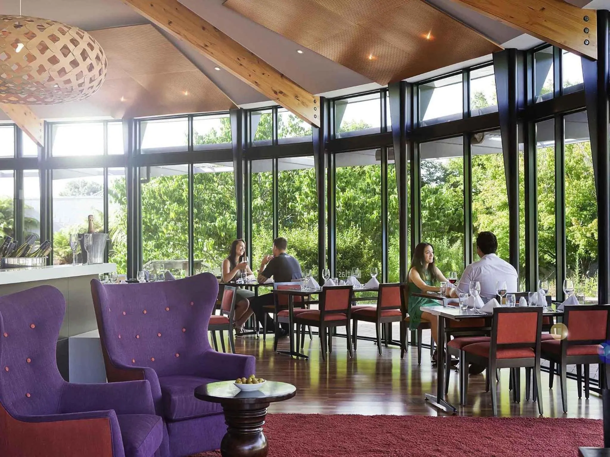 Restaurant/places to eat in Novotel Rotorua Lakeside