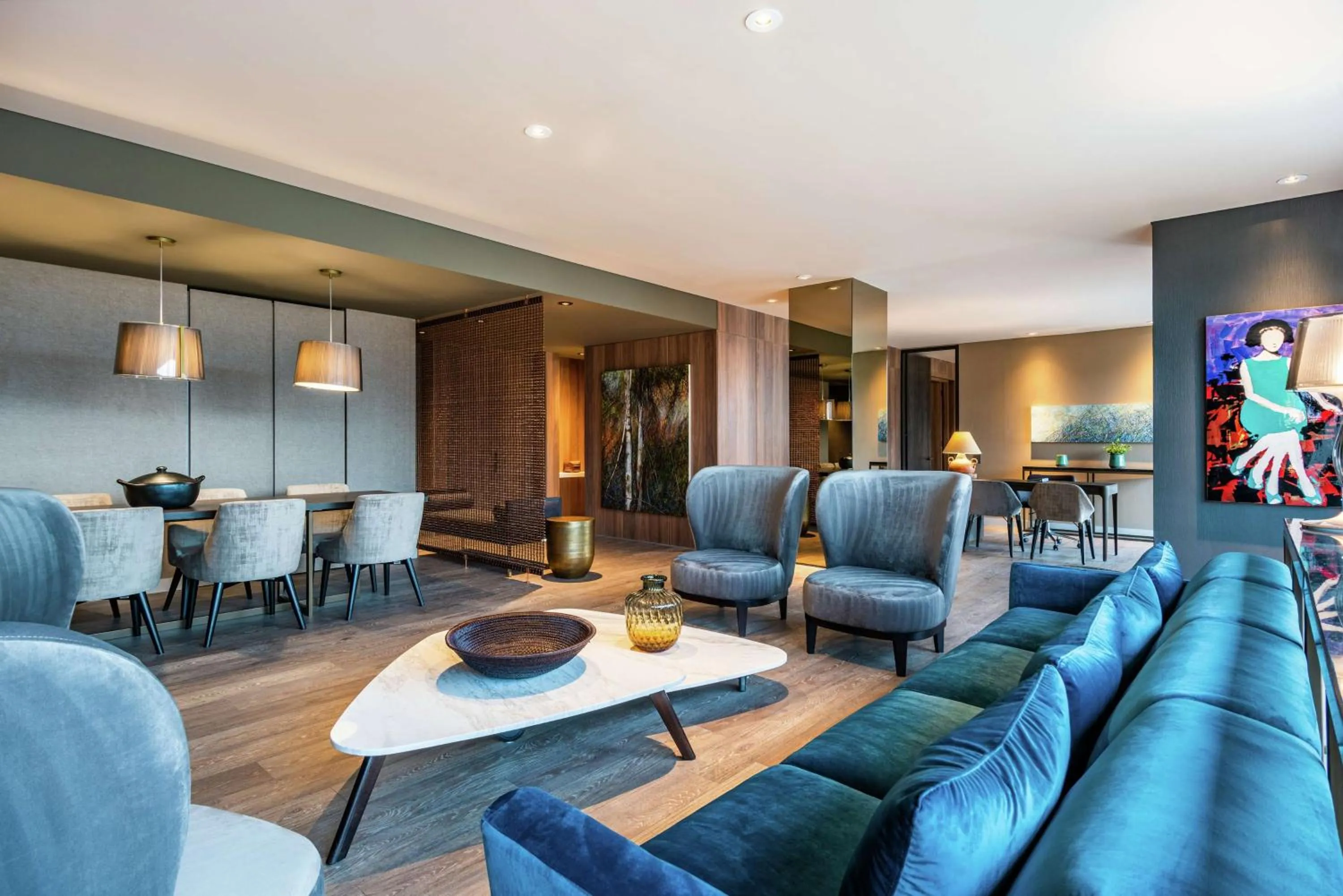 Living room in Hilton Bogota Corferias