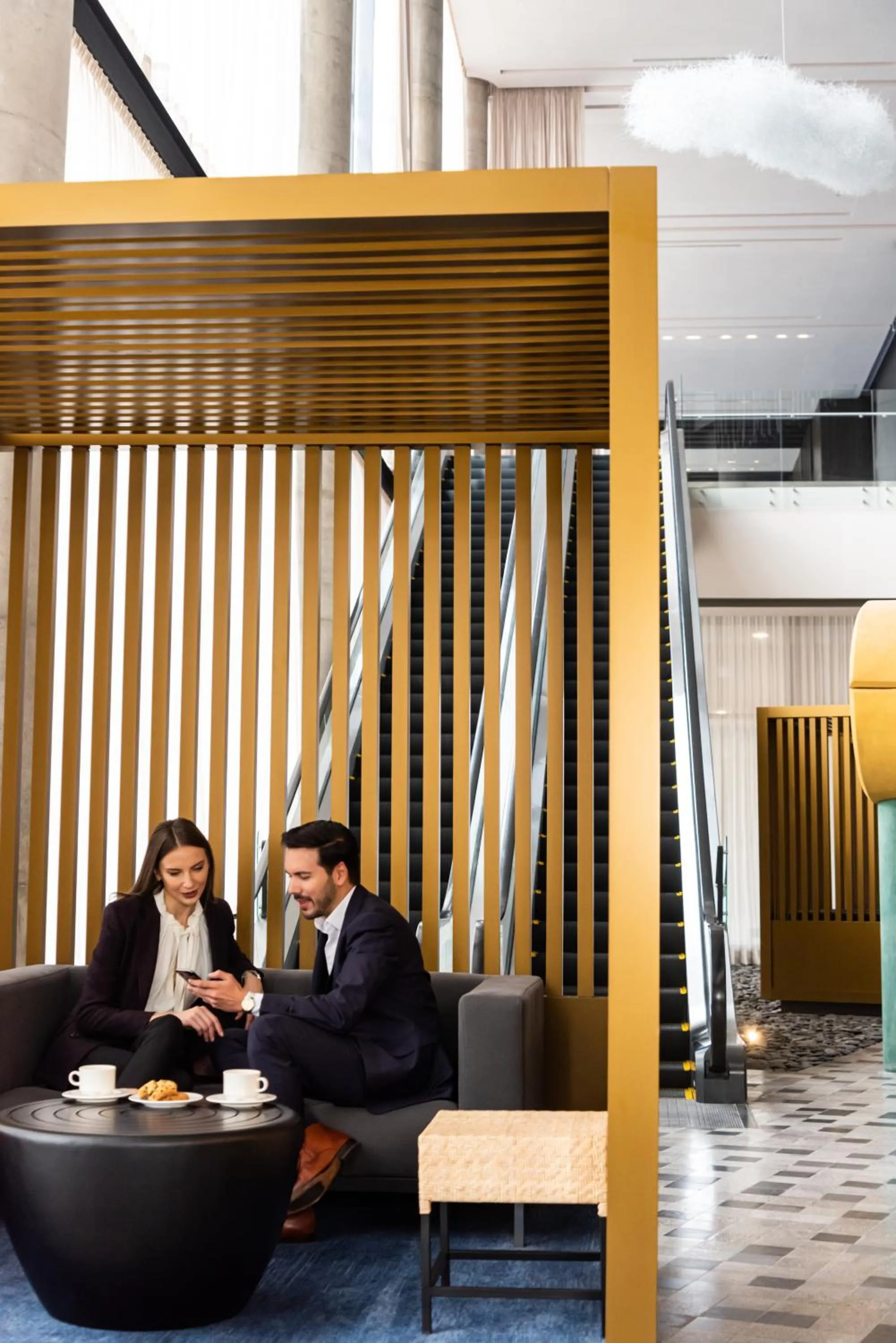 People in Hilton Bogota Corferias