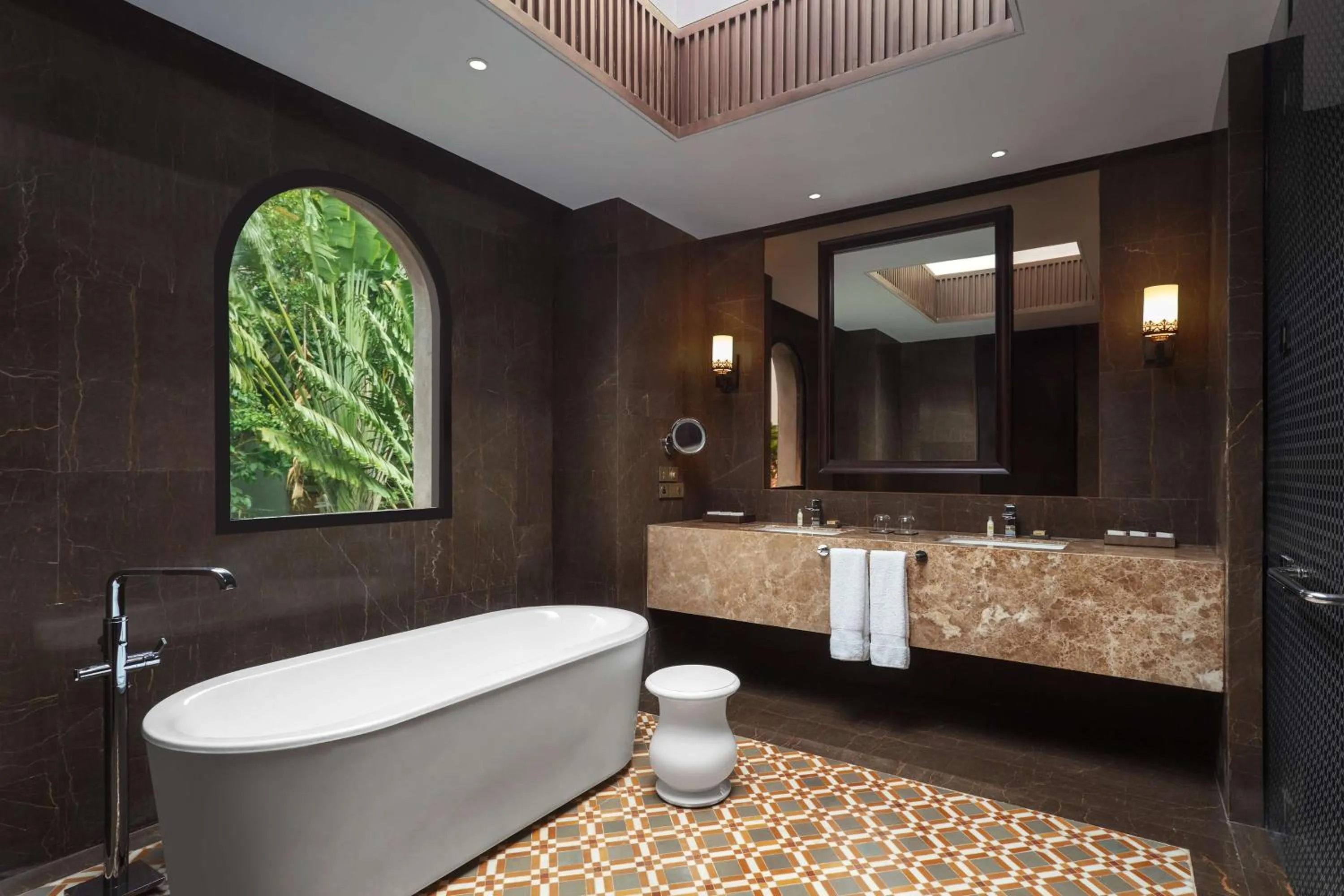 Bathroom in Hilton Goa Resort Candolim