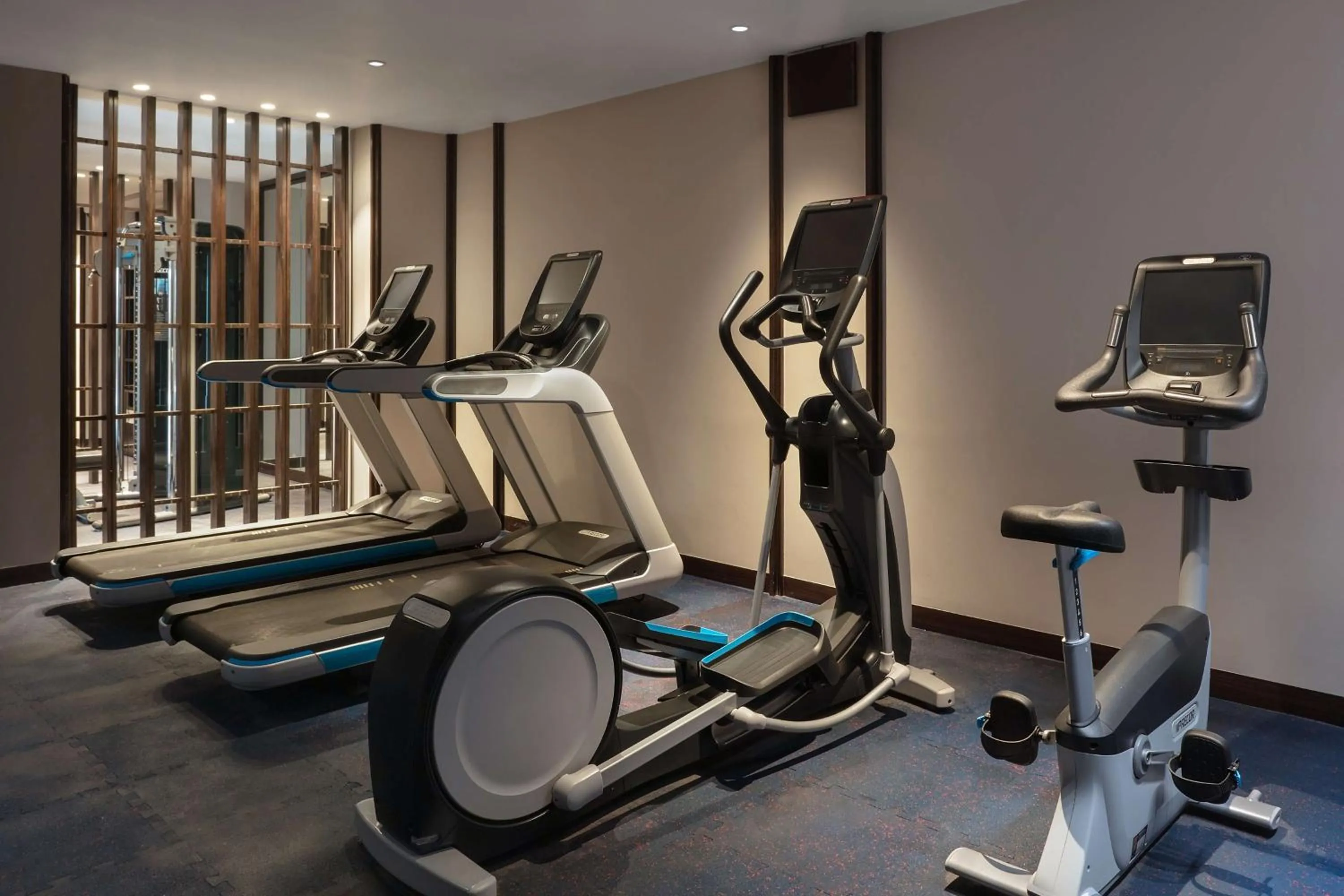 Fitness centre/facilities in Hilton Goa Resort Candolim