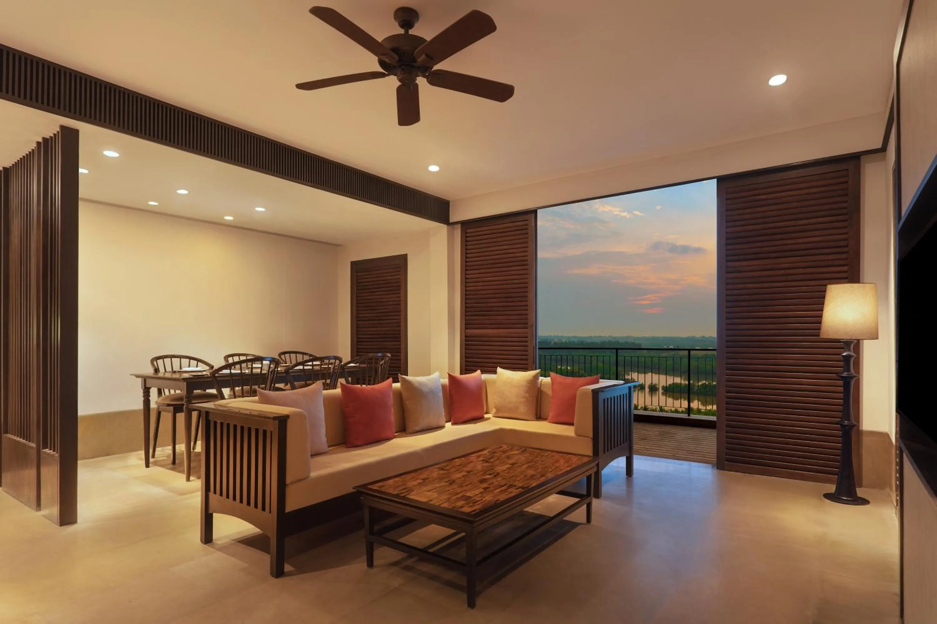 Living room in Hilton Goa Resort Candolim