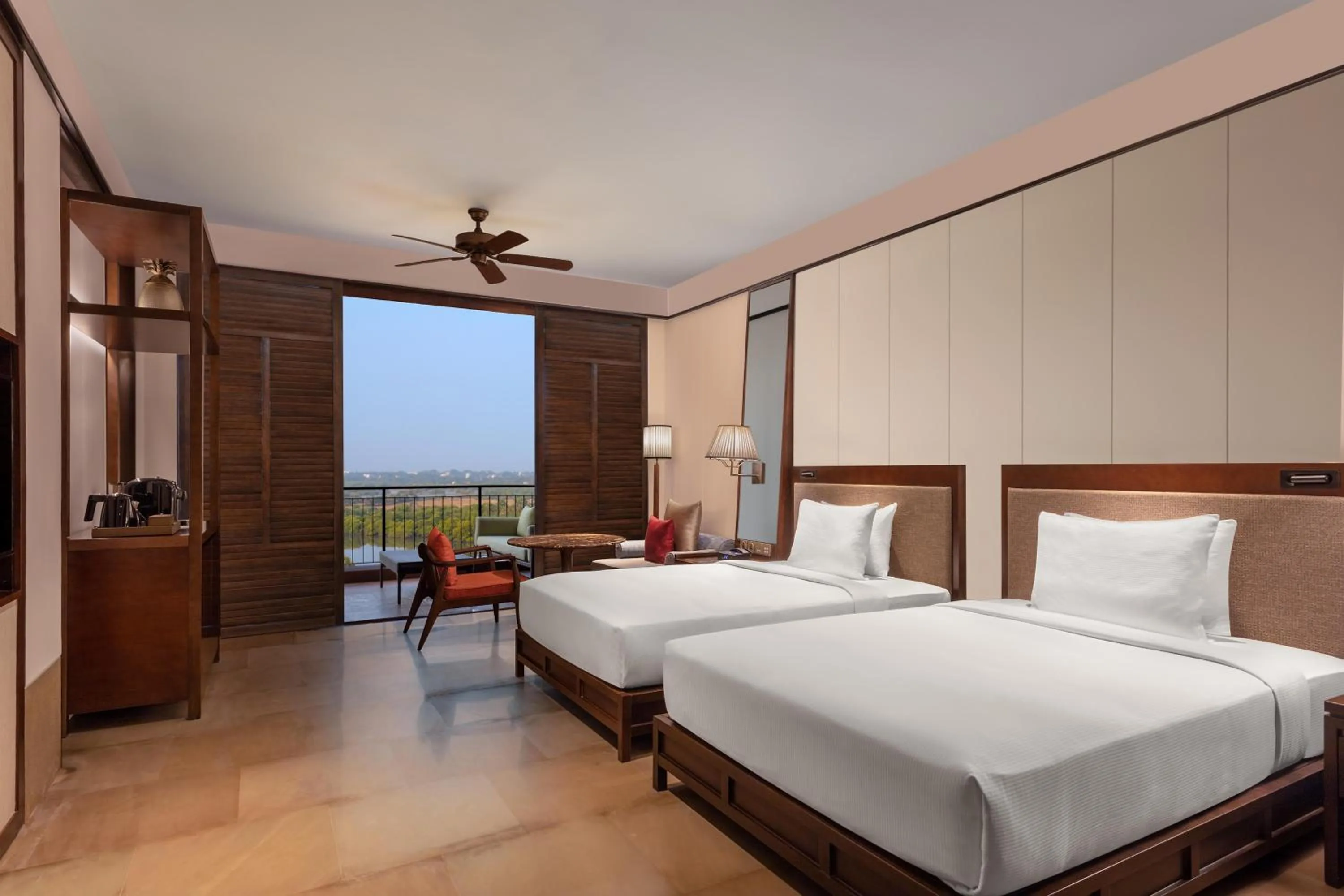 Bedroom, Bed in Hilton Goa Resort Candolim