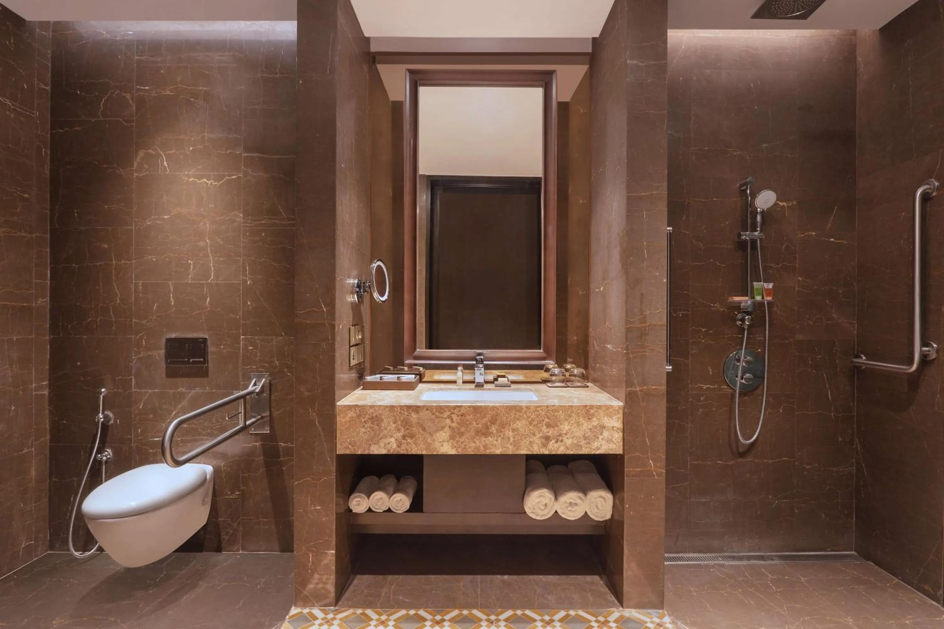 Bathroom in Hilton Goa Resort Candolim