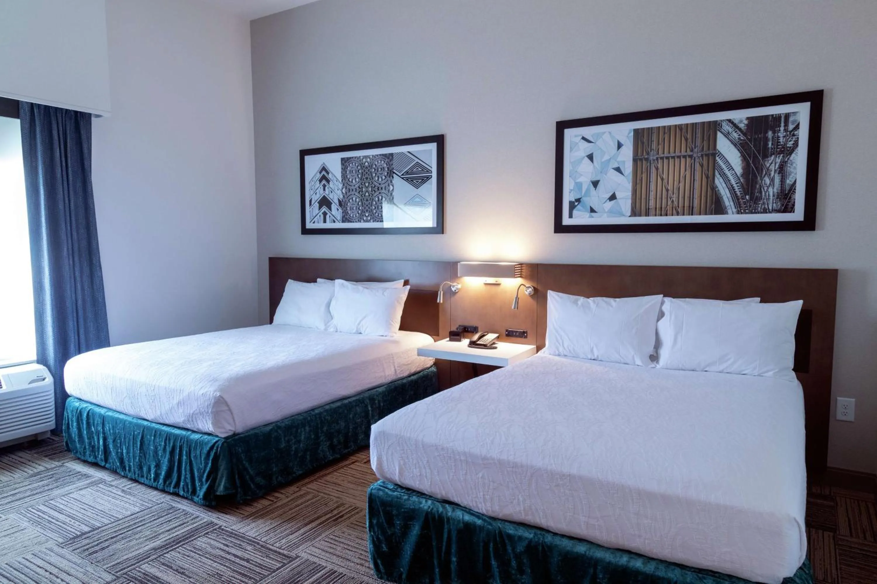 Bed in Hilton Garden Inn Spartanburg