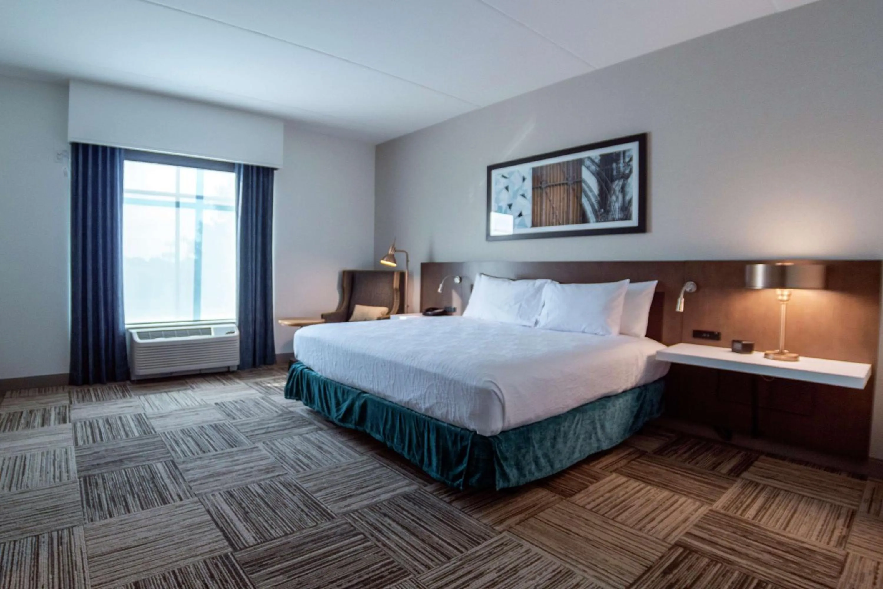 Bed in Hilton Garden Inn Spartanburg