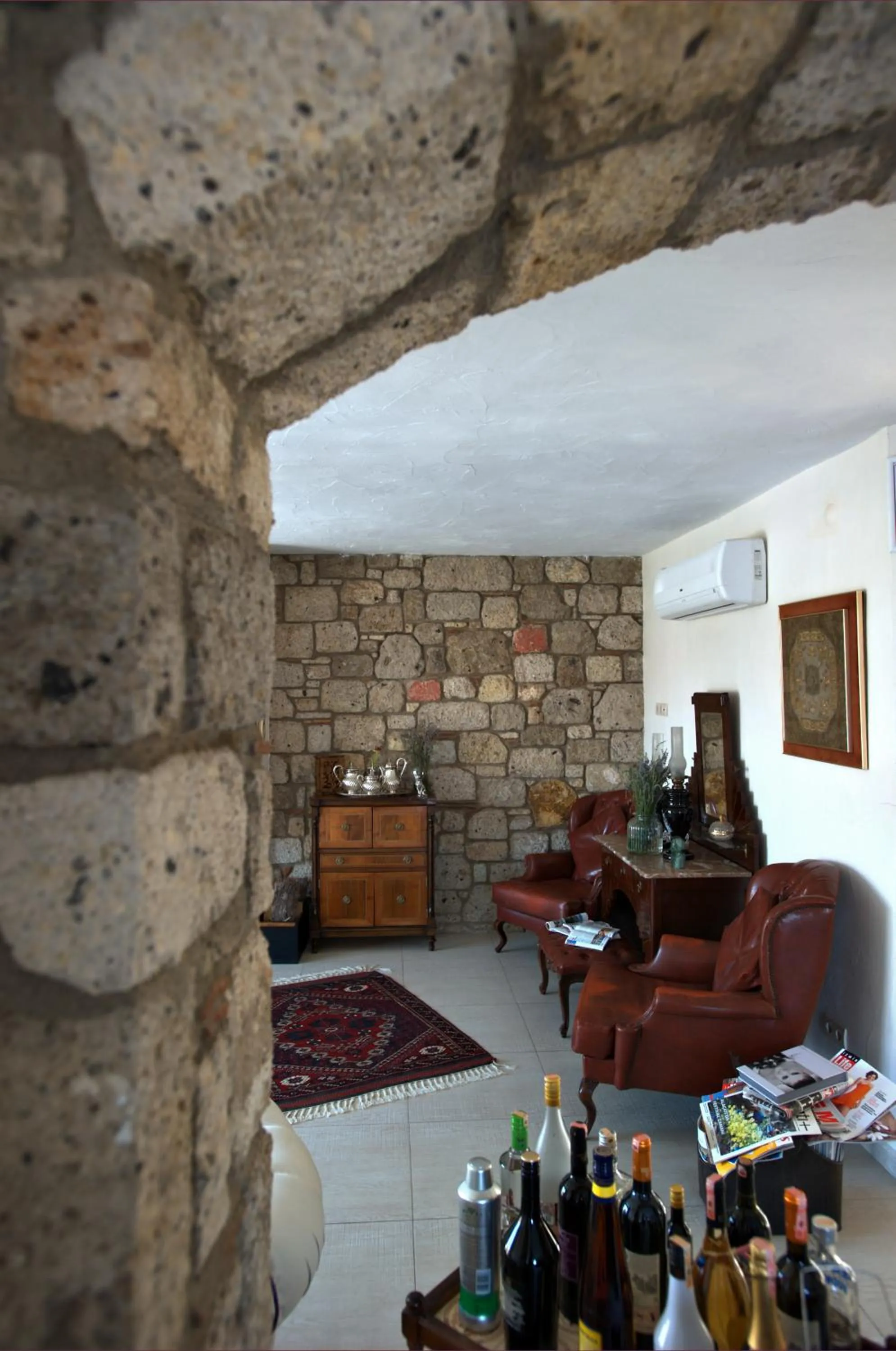 Communal lounge/ TV room in Alaçatı Sultan Konak Butik Otel ℳℛ Luxury Concept