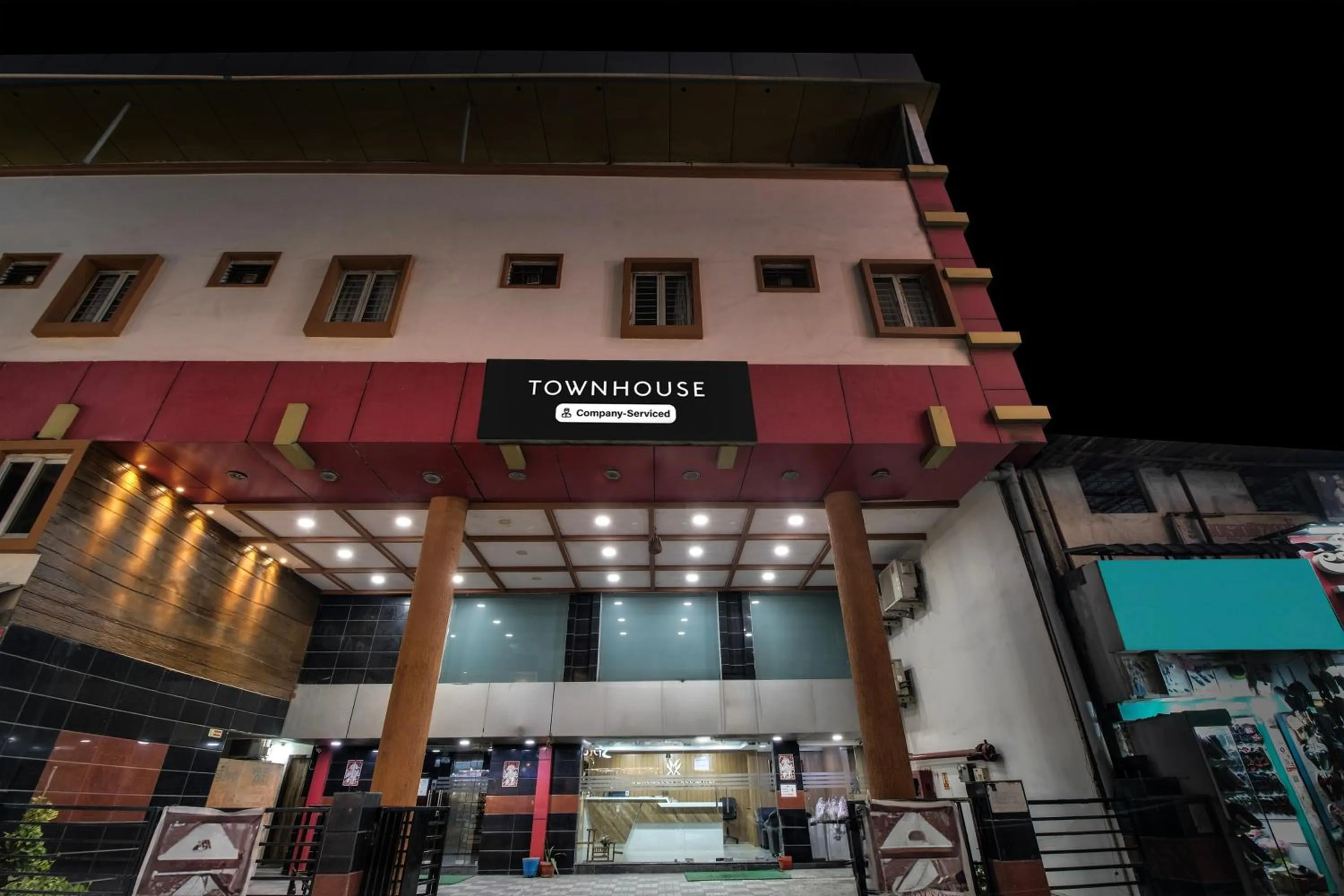 Facade/entrance in Townhouse Gajuwaka Near CMR Mall