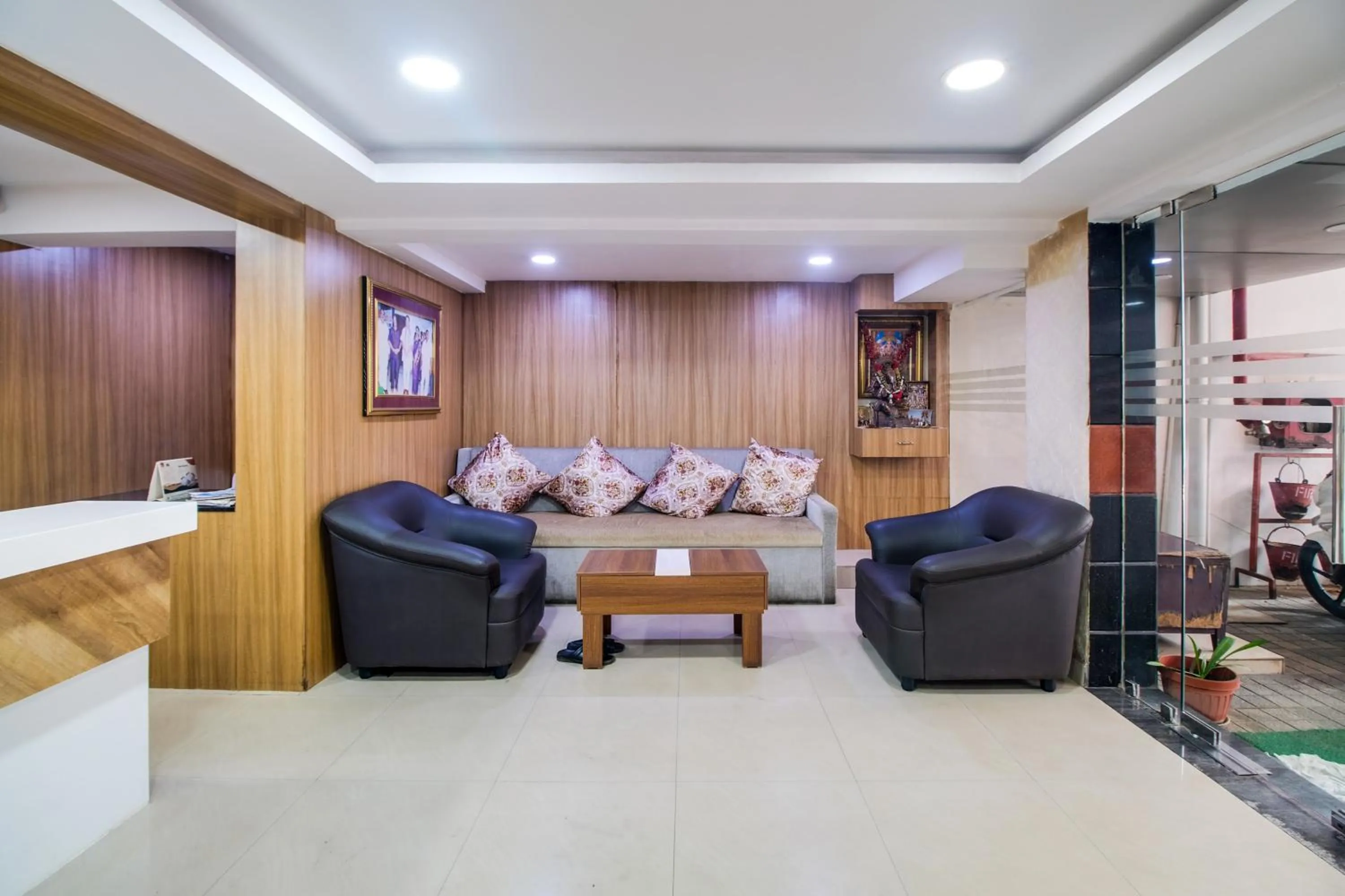 Lobby or reception in Townhouse Gajuwaka Near CMR Mall