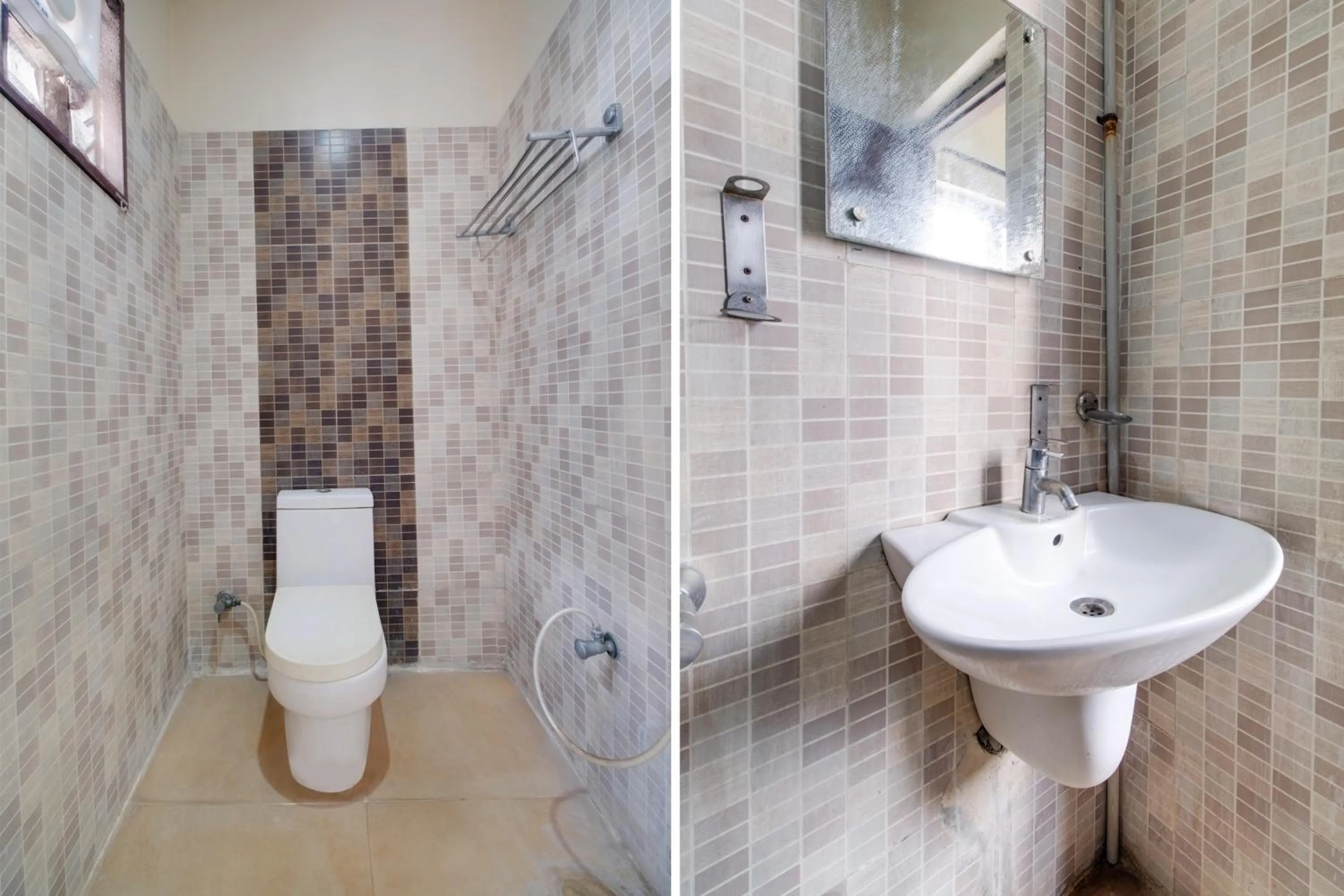 Bathroom in Townhouse Gajuwaka Near CMR Mall