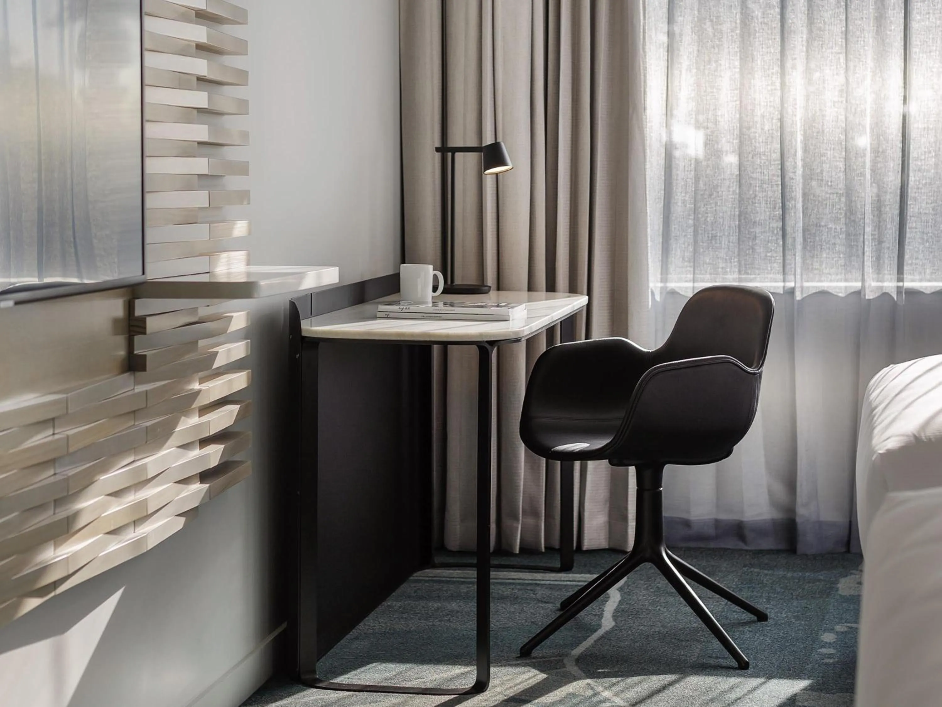 Bedroom in Novotel Tainui Hamilton