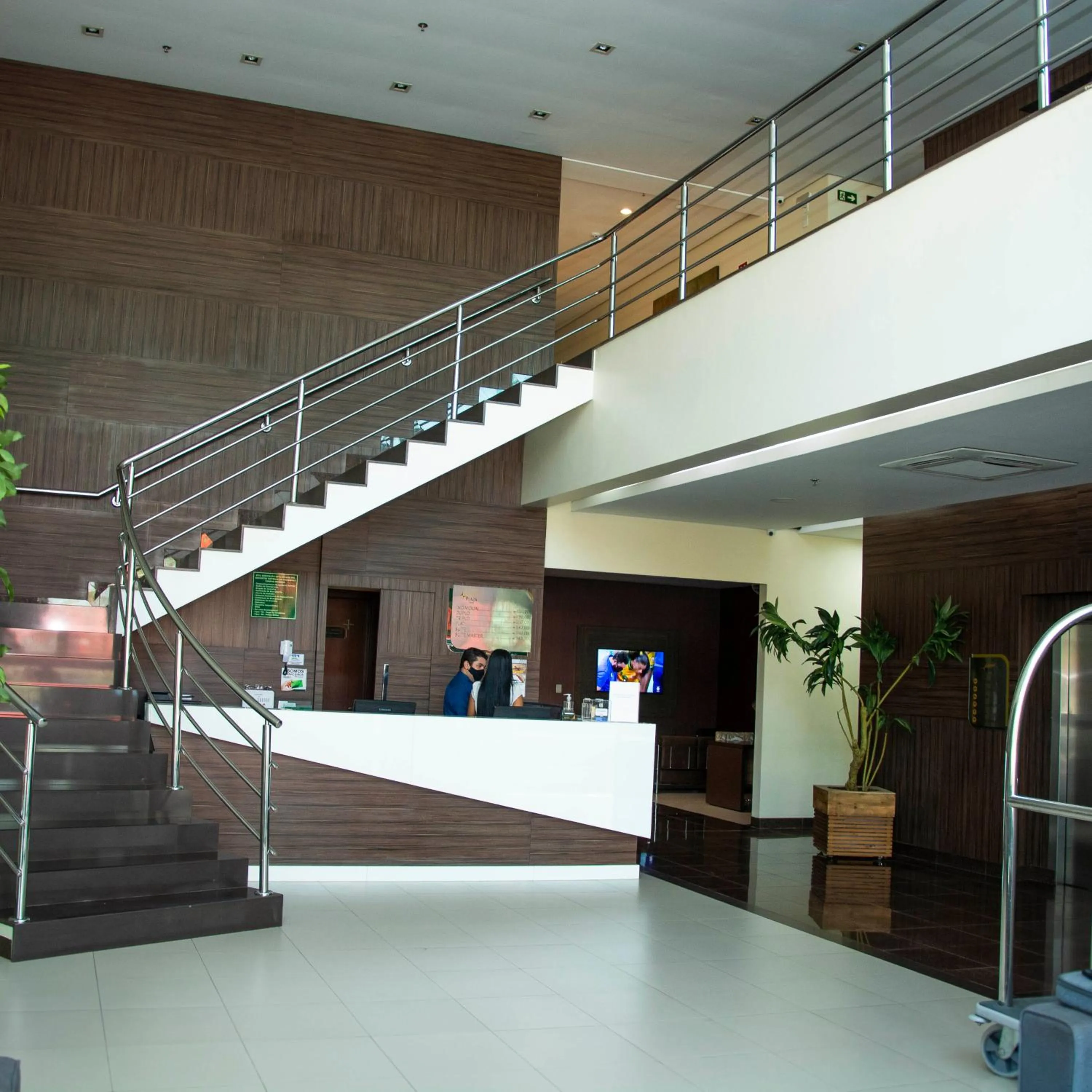 Staff in Golden Plaza Hotel