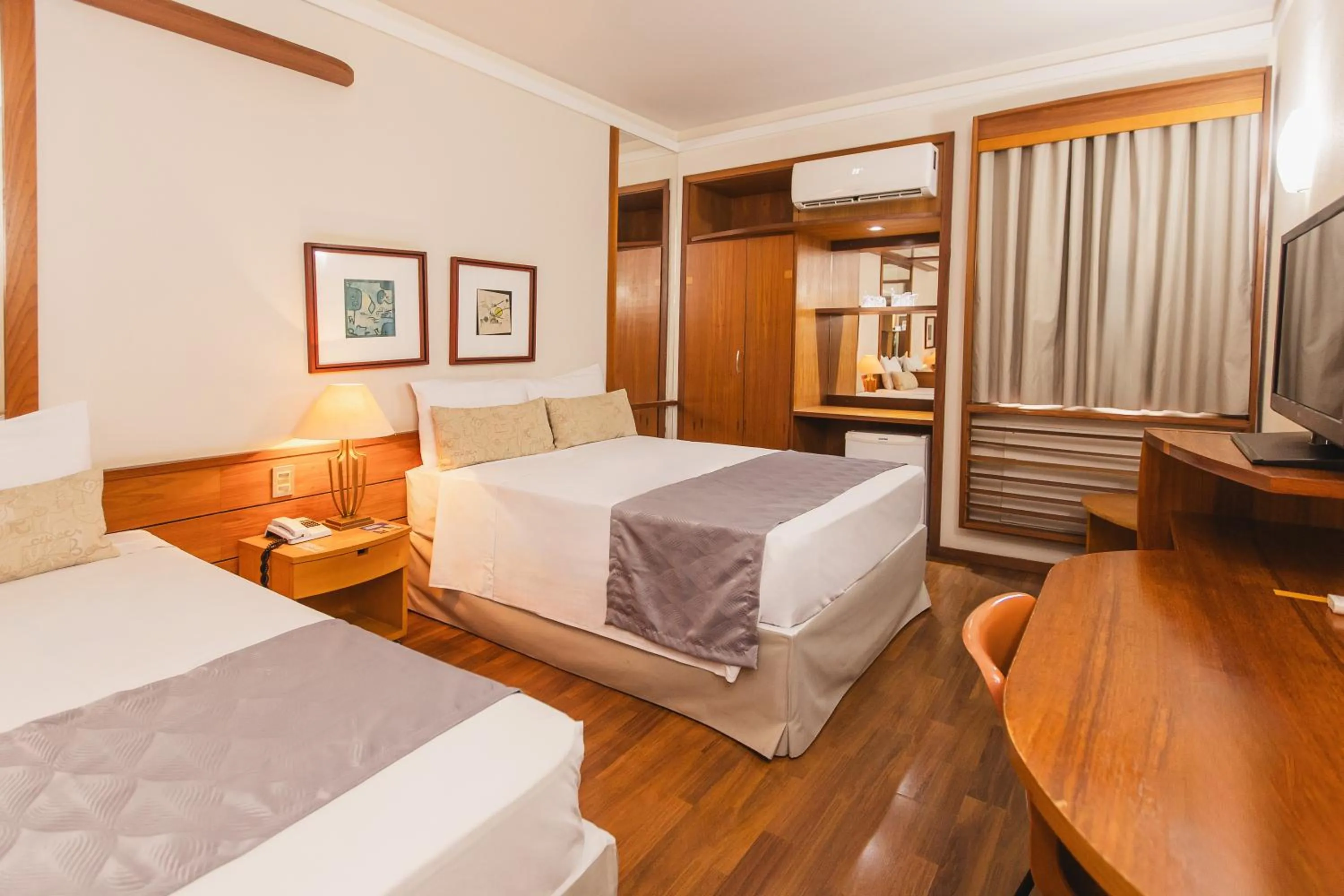 Bedroom, Bed in Hotel Dan Inn São José do Rio Preto by Nacional Inn