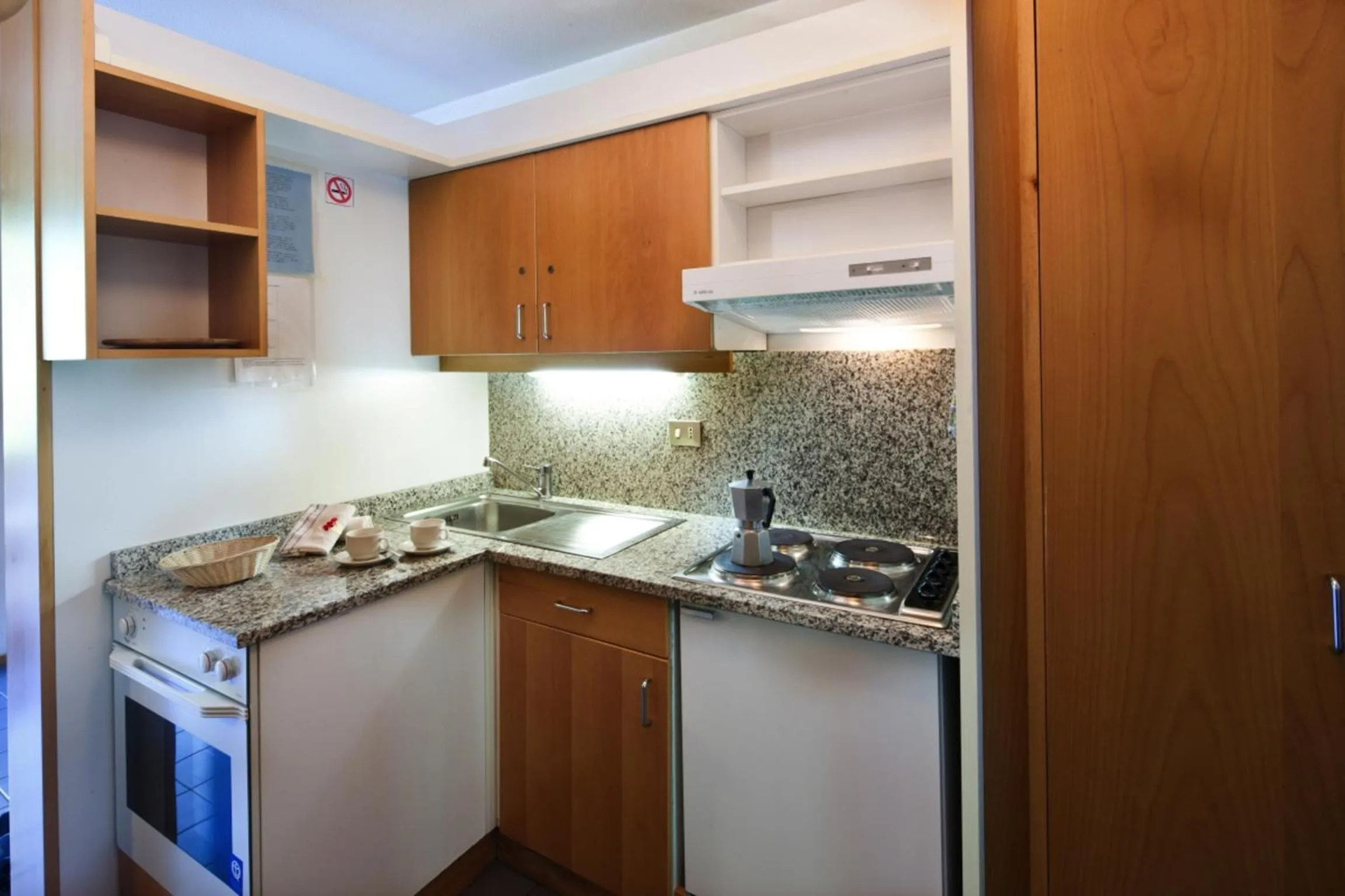 Kitchen or kitchenette in Residence Campolongo