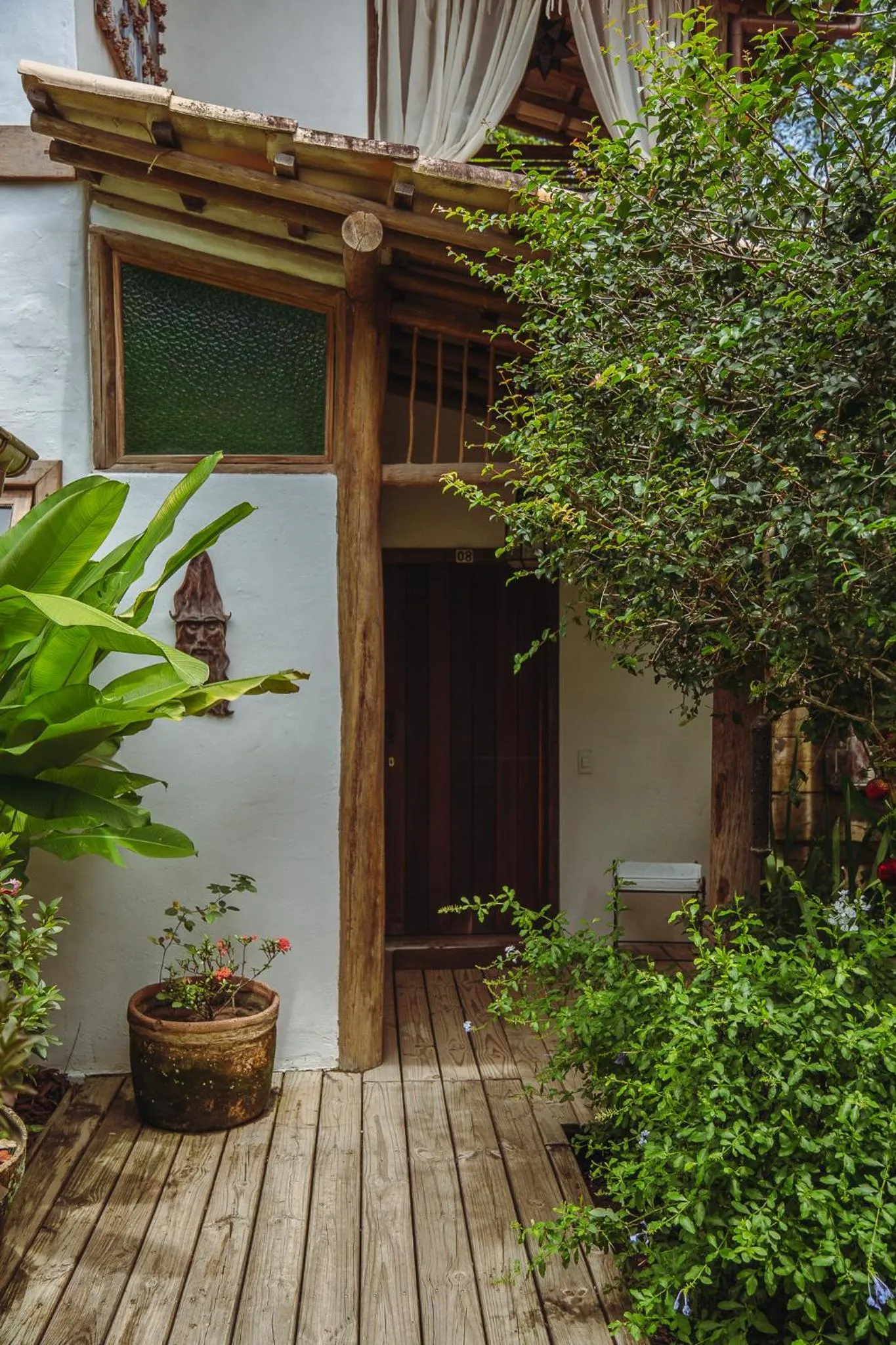 Property building in Pousada Encantada