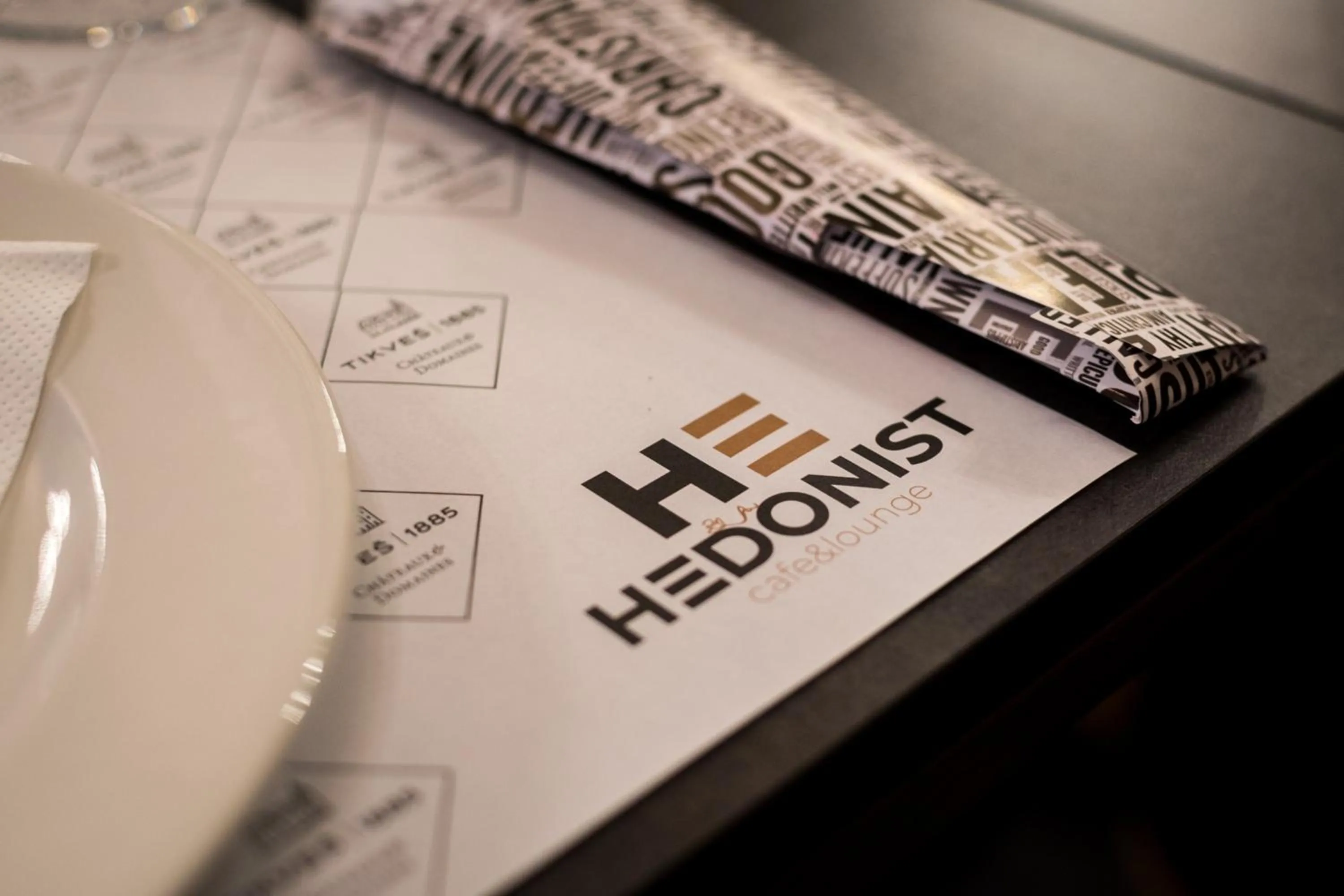 Property logo or sign in Hotel Grand Hedonist