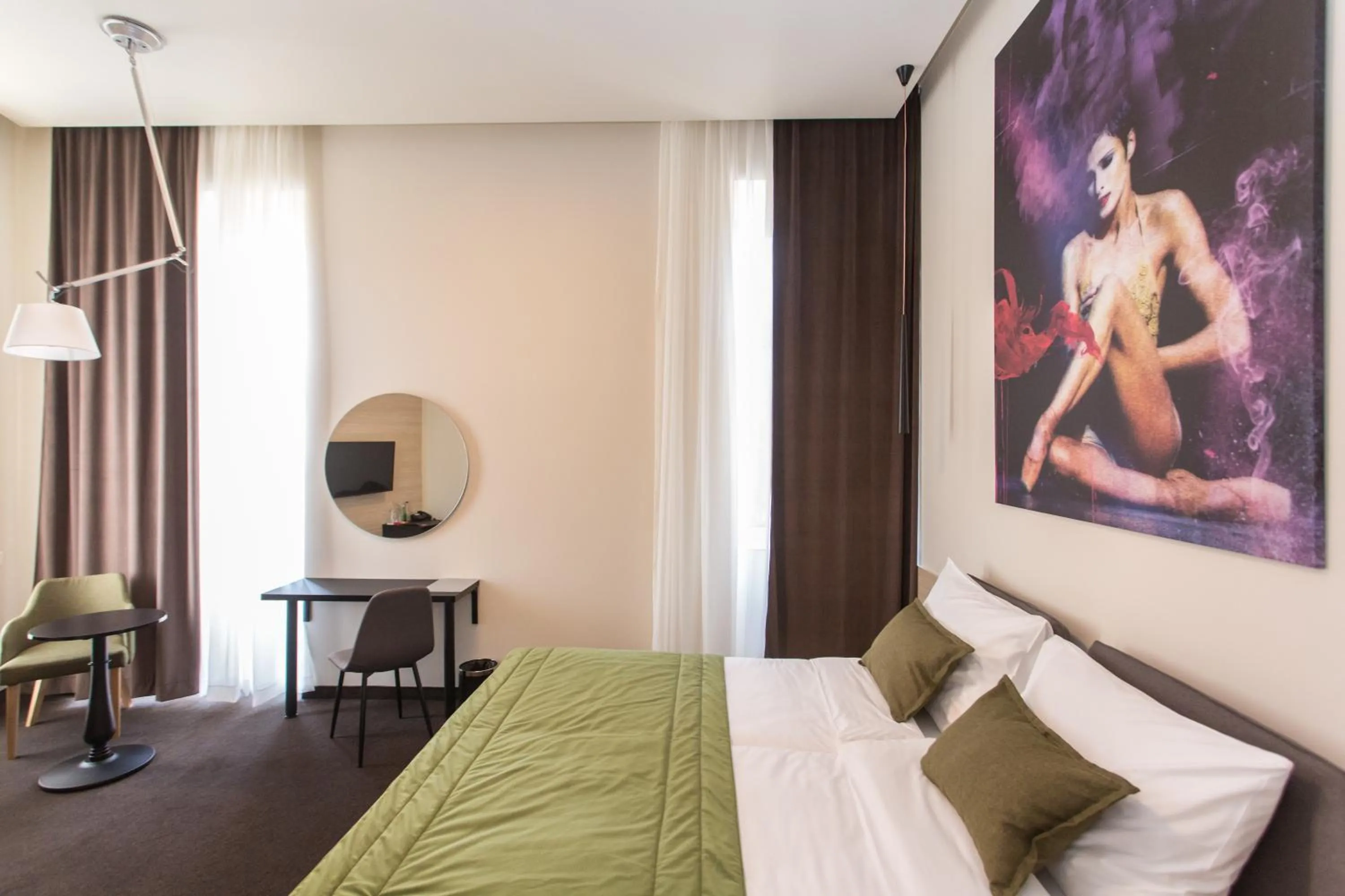 Bed in Hotel Grand Hedonist