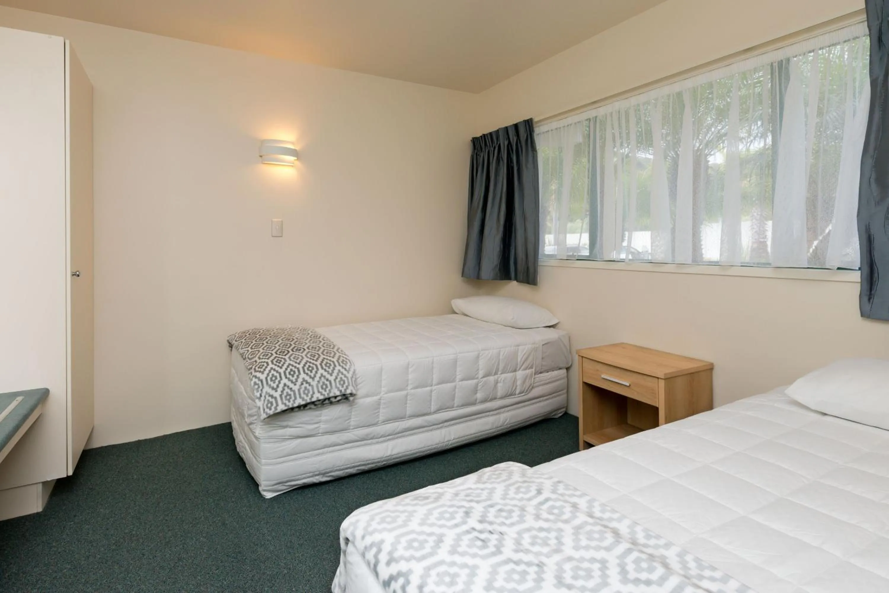 Bedroom in Te Tiriti Motel