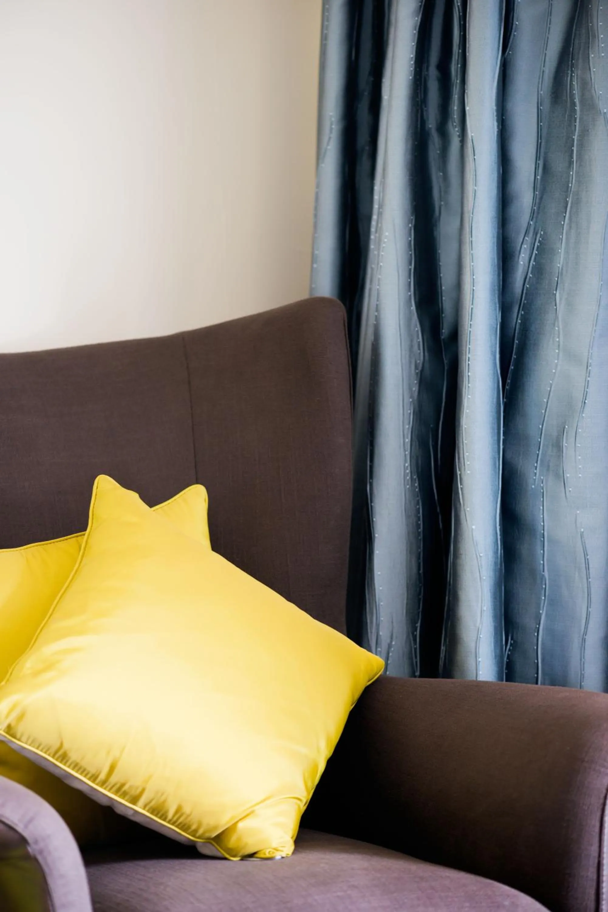 Seating area in Te Tiriti Motel