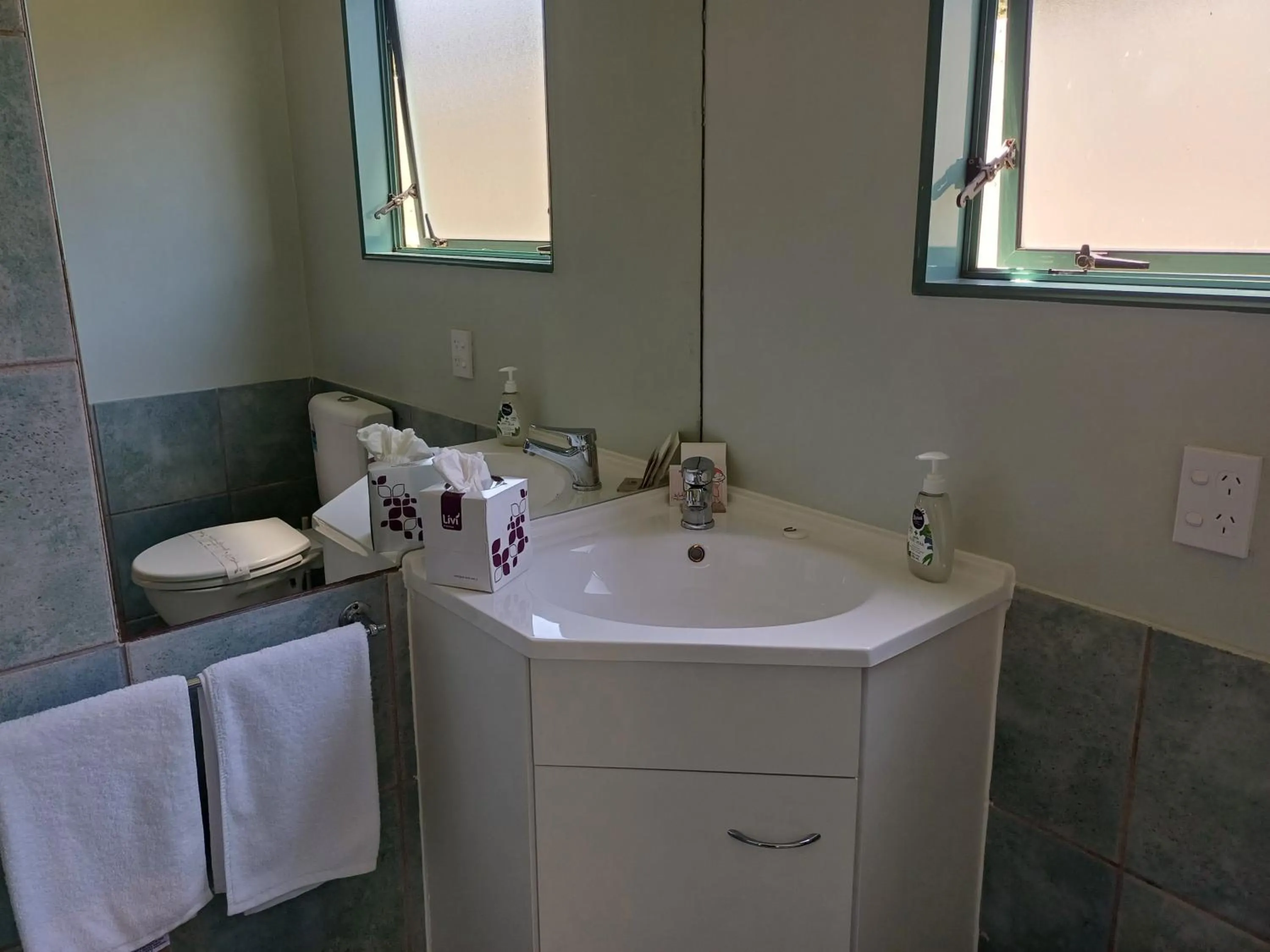 Bathroom in Te Tiriti Motel