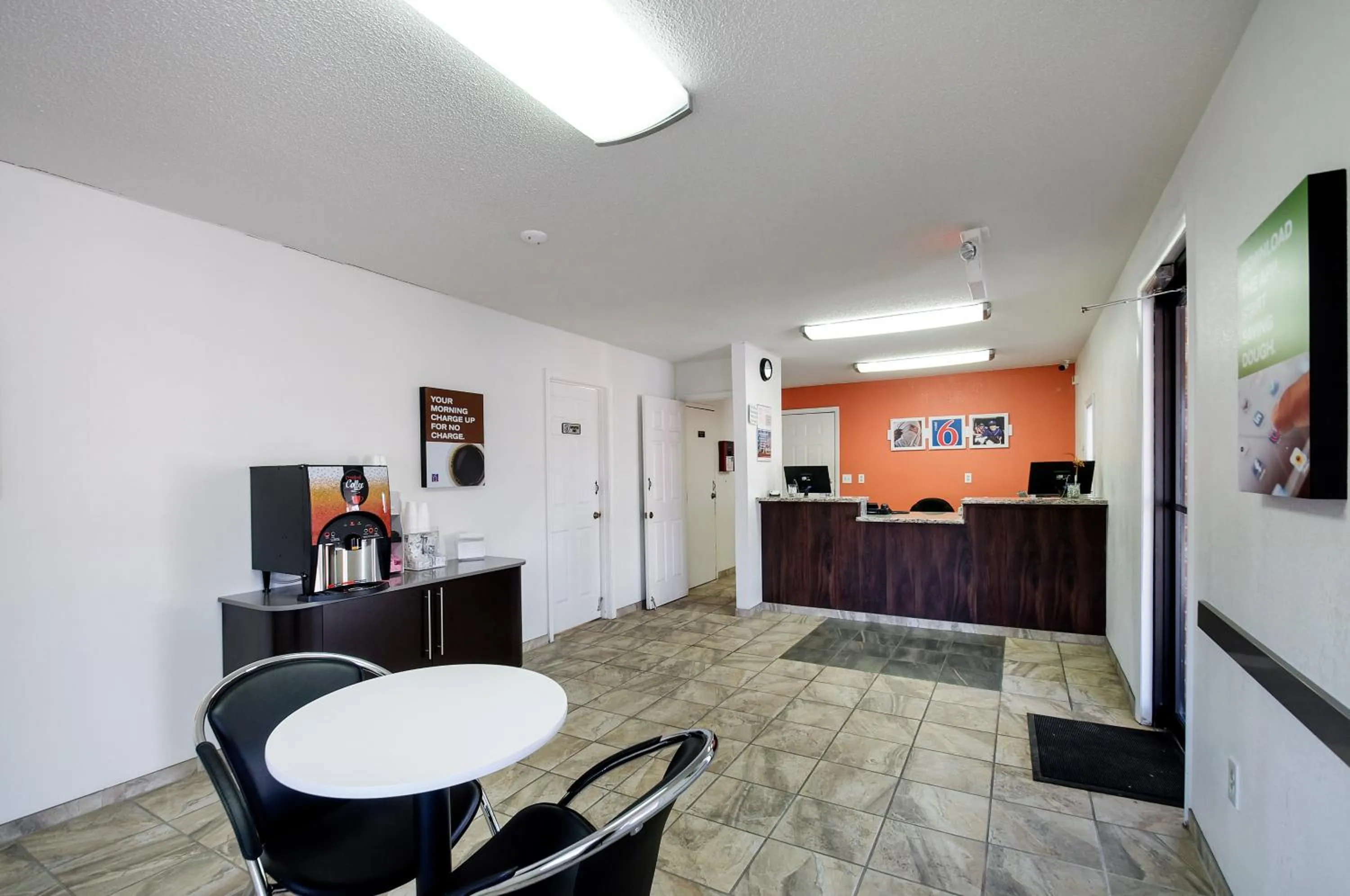 Lobby or reception in Motel 6-Charles Town, WV