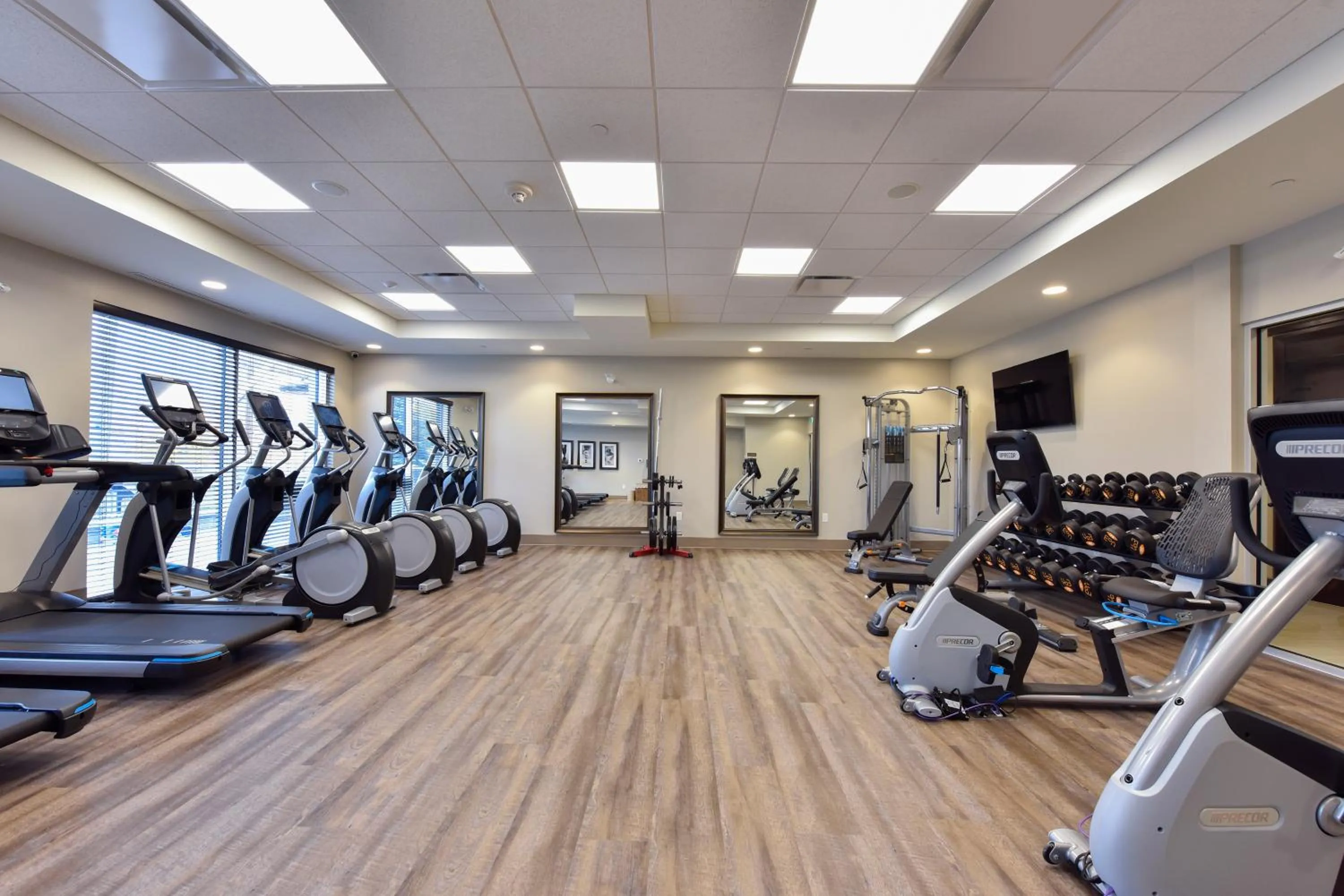 Fitness centre/facilities in Holiday Inn Express Hotel & Suites Waterloo - St. Jacobs Area, an IHG Hotel