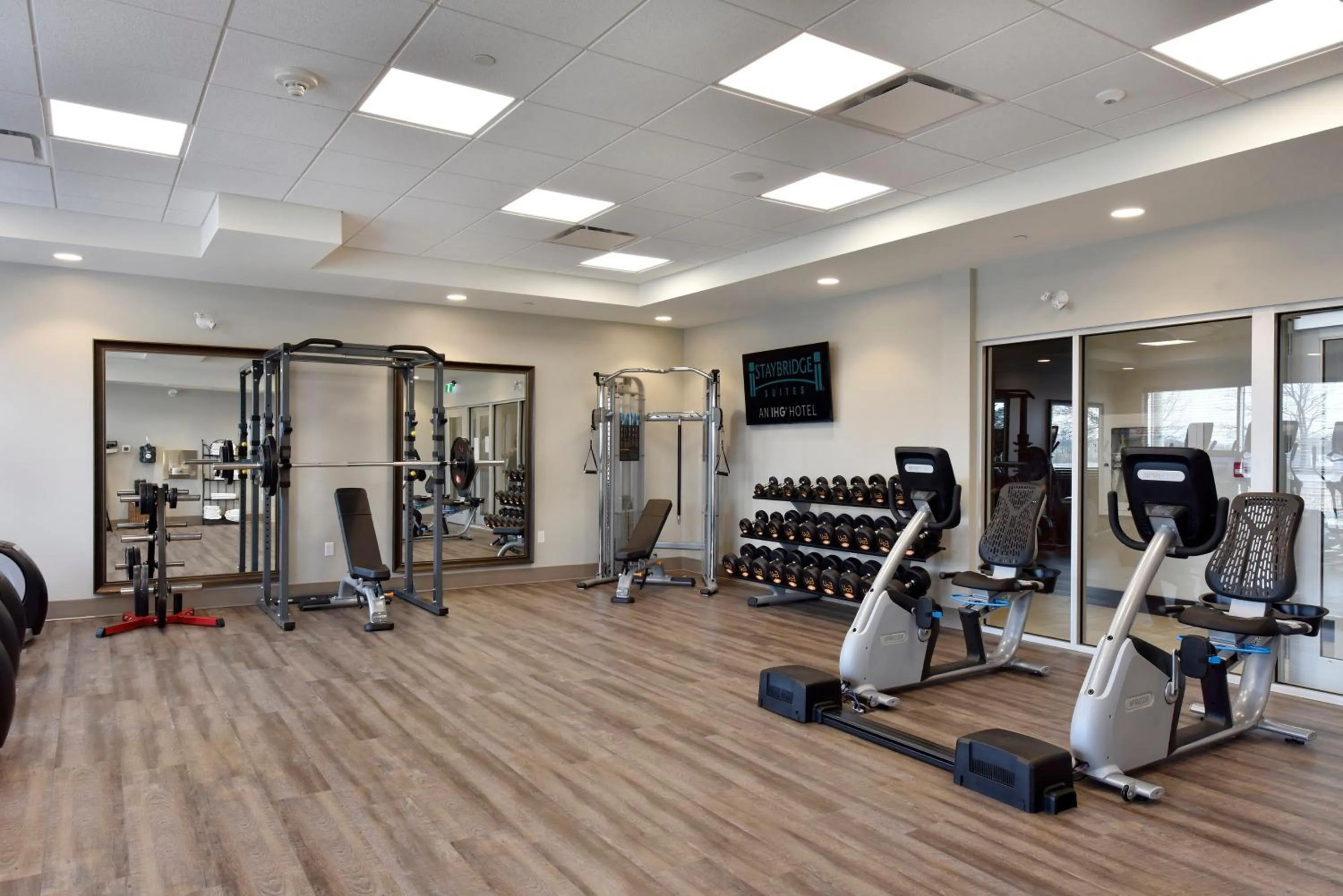 Fitness centre/facilities in Holiday Inn Express Hotel & Suites Waterloo - St. Jacobs Area, an IHG Hotel