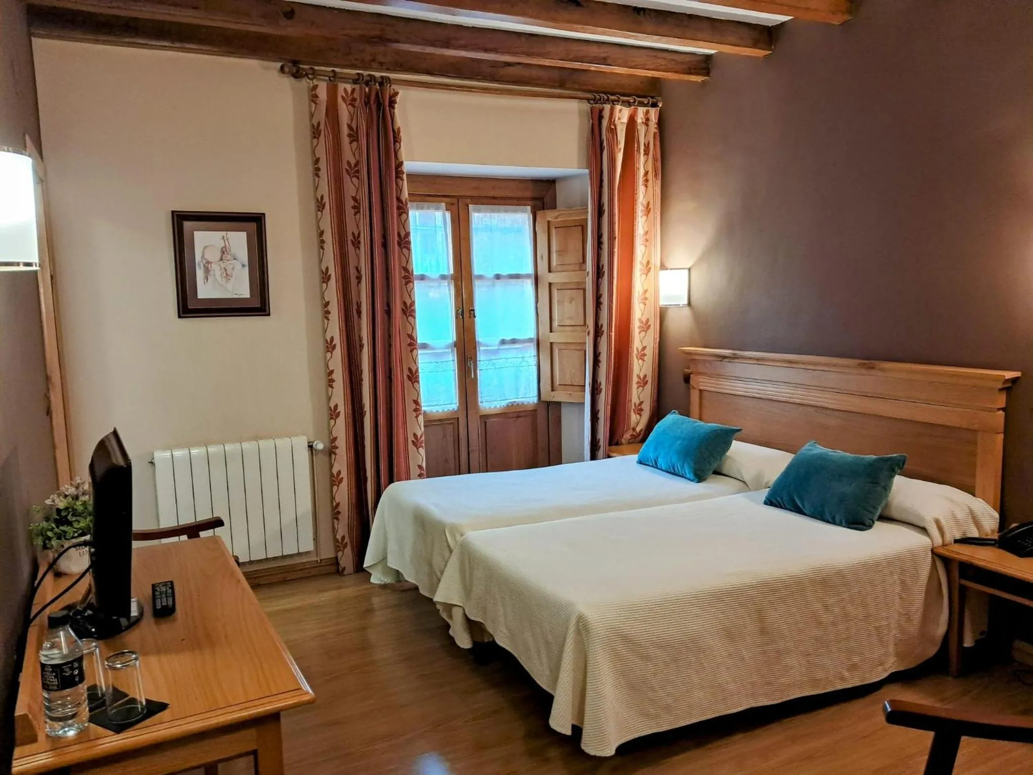 Bed in Hotel San Roque