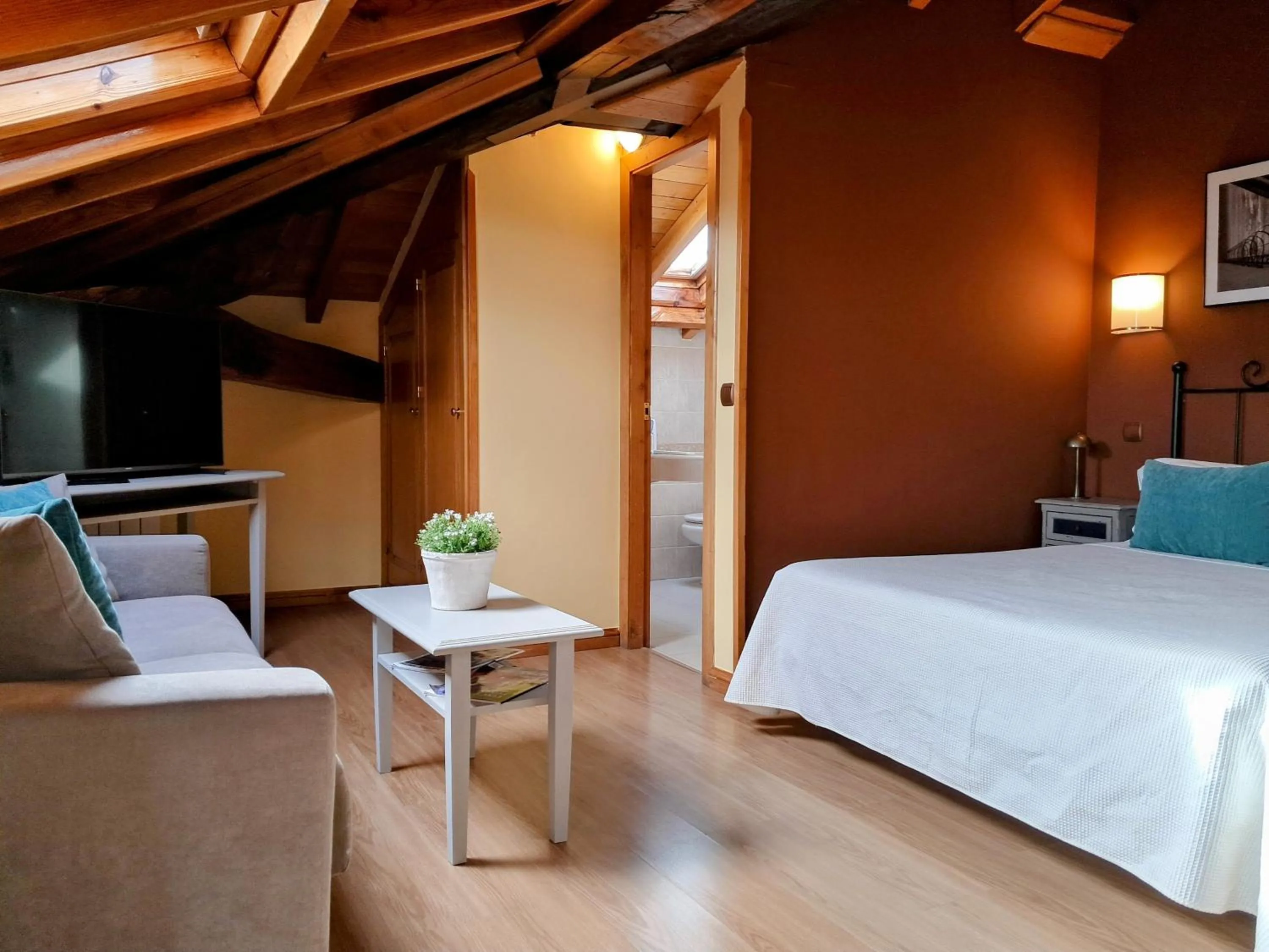 Bed in Hotel San Roque