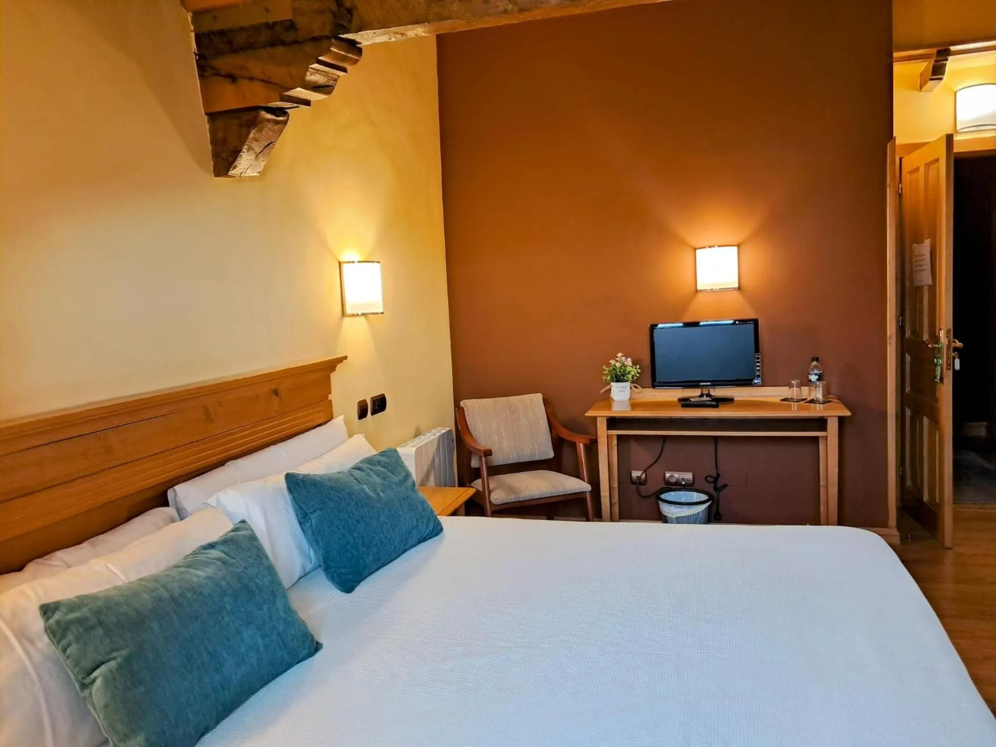 Bed in Hotel San Roque