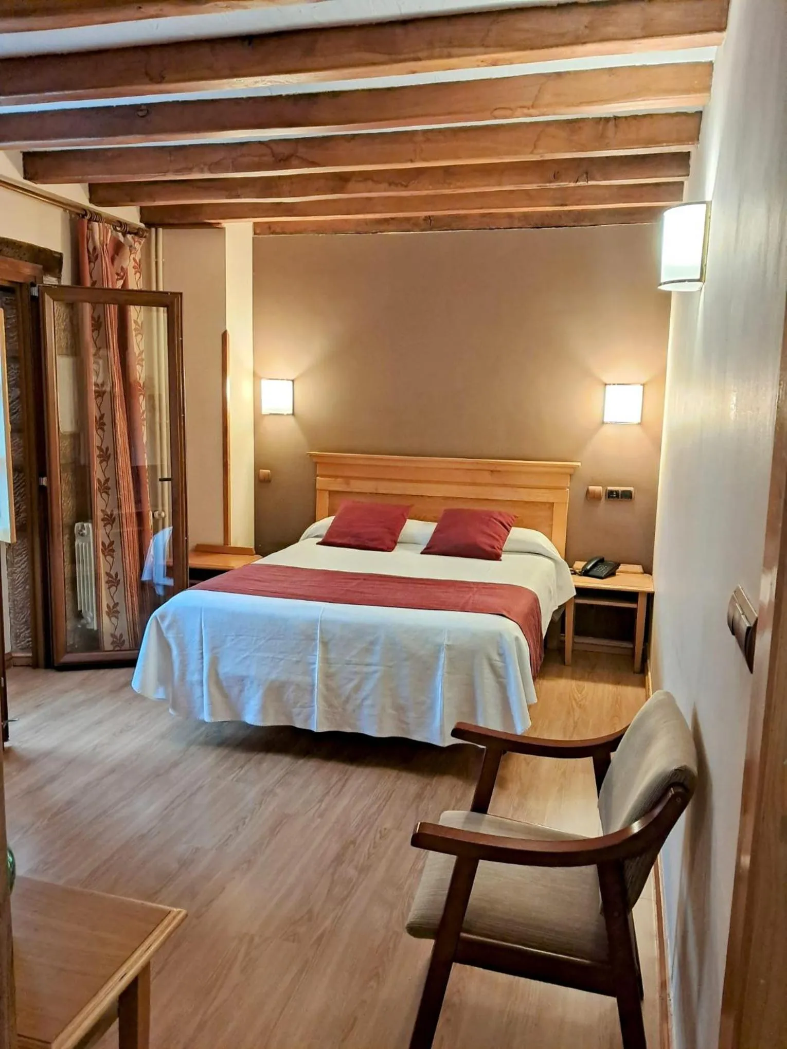 Bed in Hotel San Roque