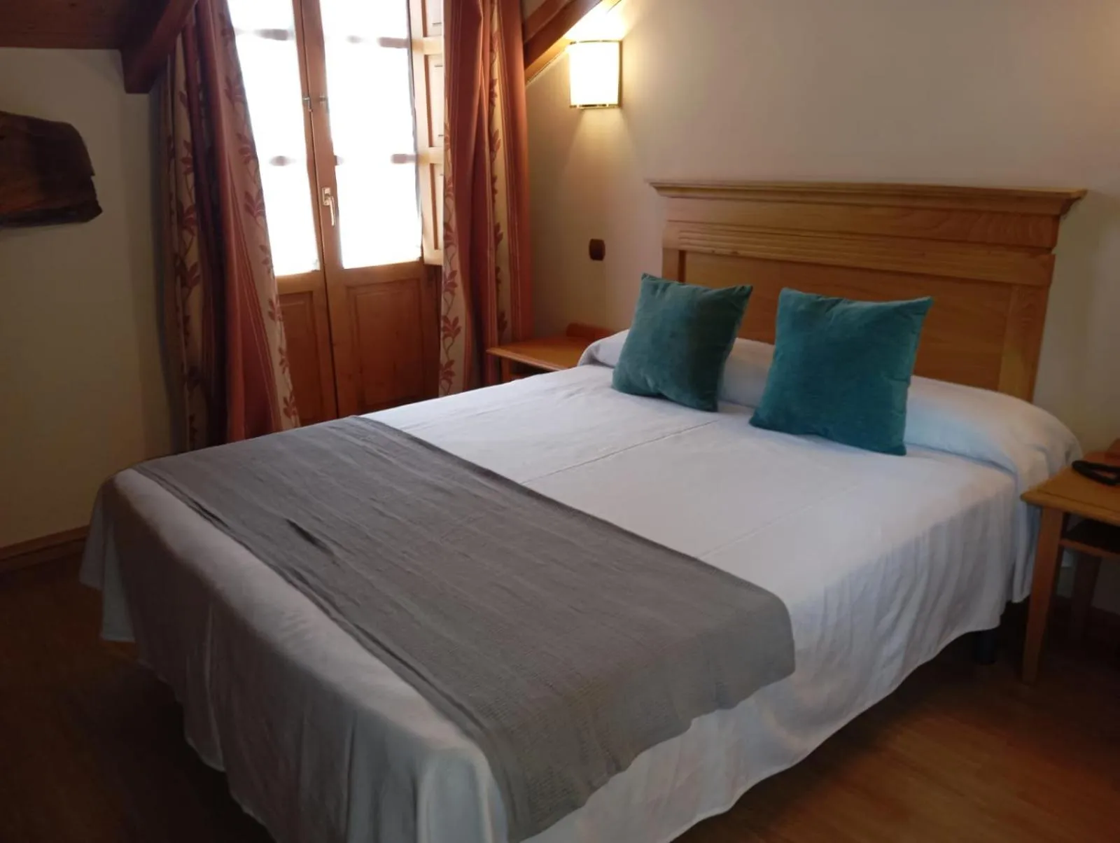 Bed in Hotel San Roque