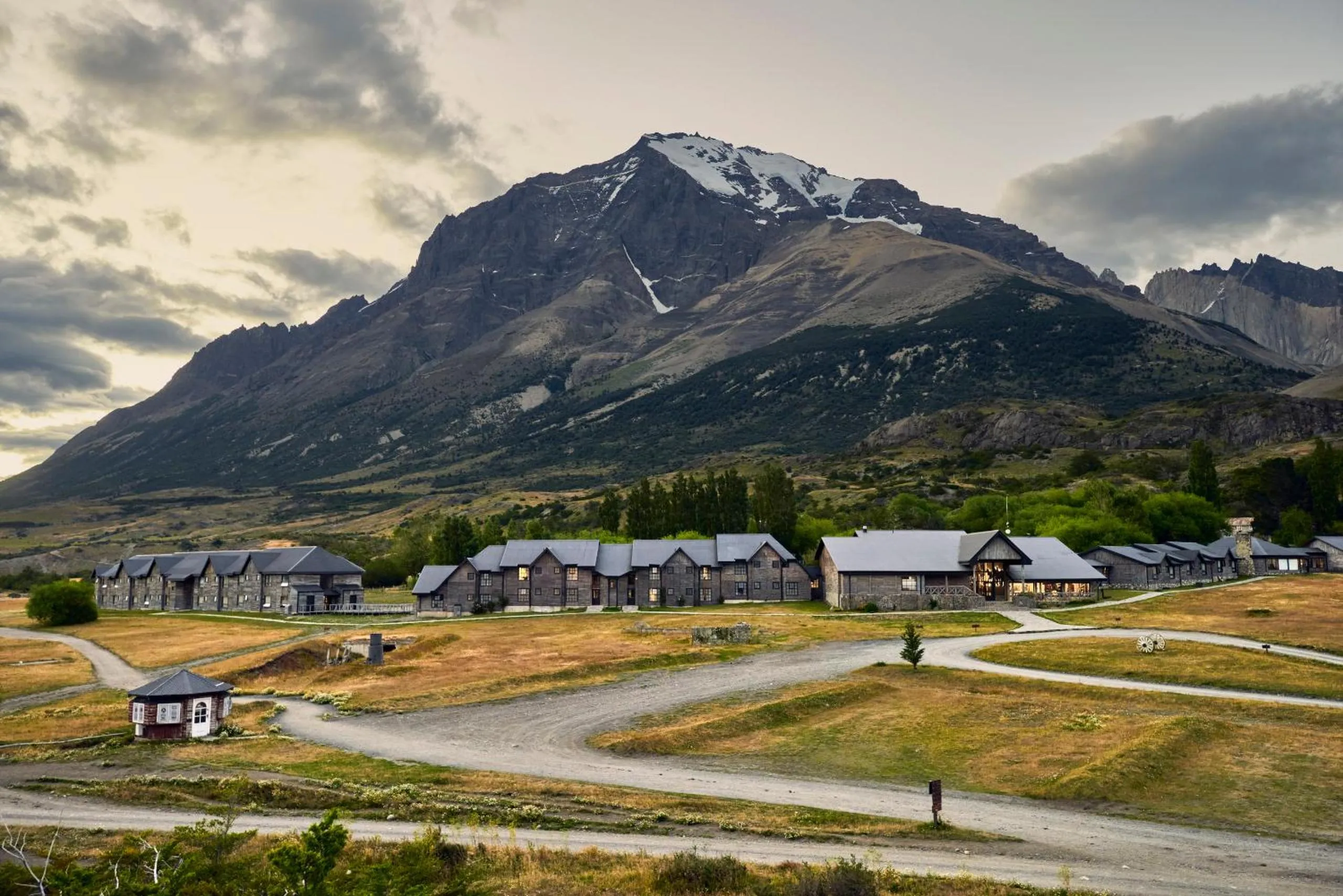 Property building in Hotel Las Torres Patagonia