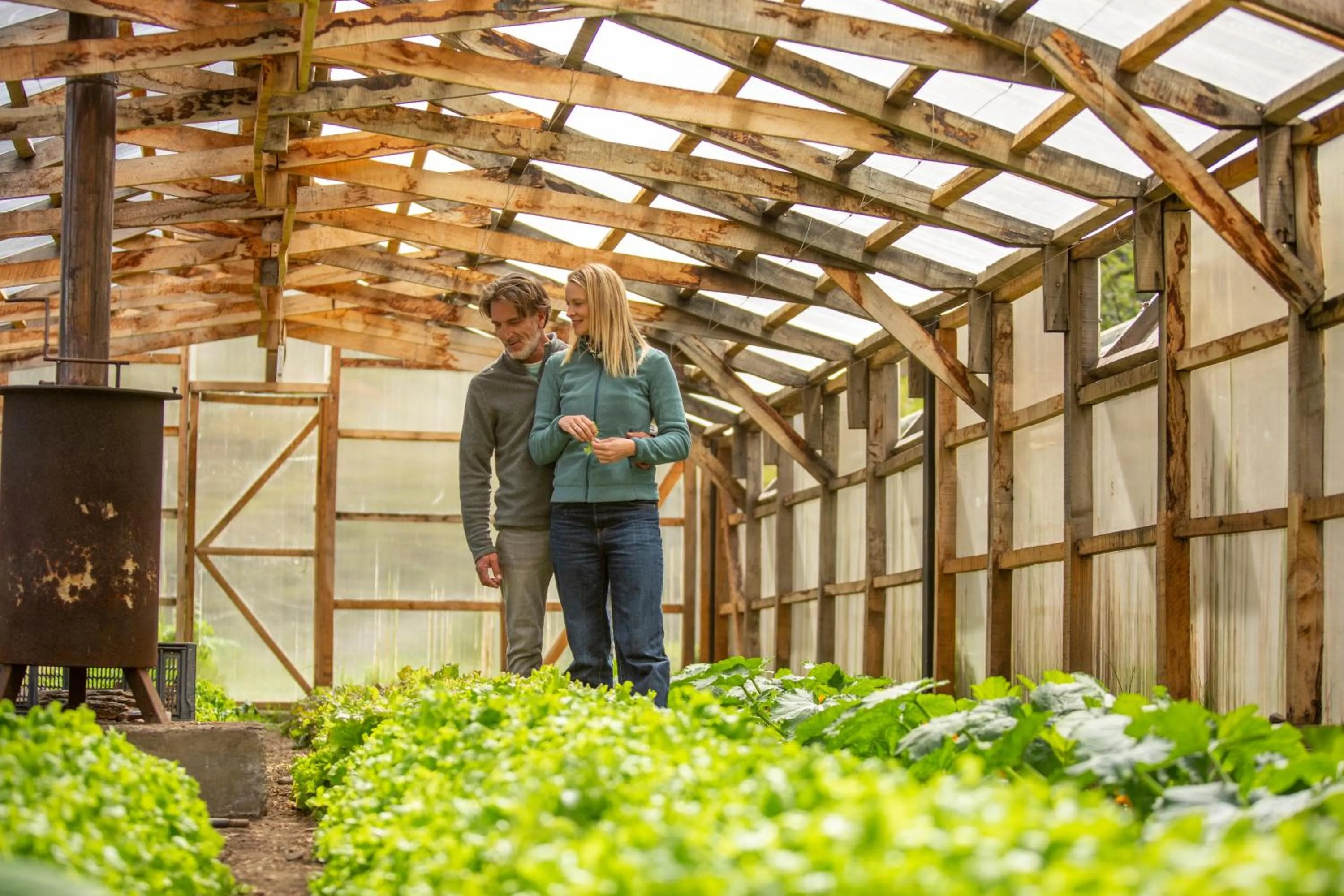 Garden in Hotel Las Torres Patagonia