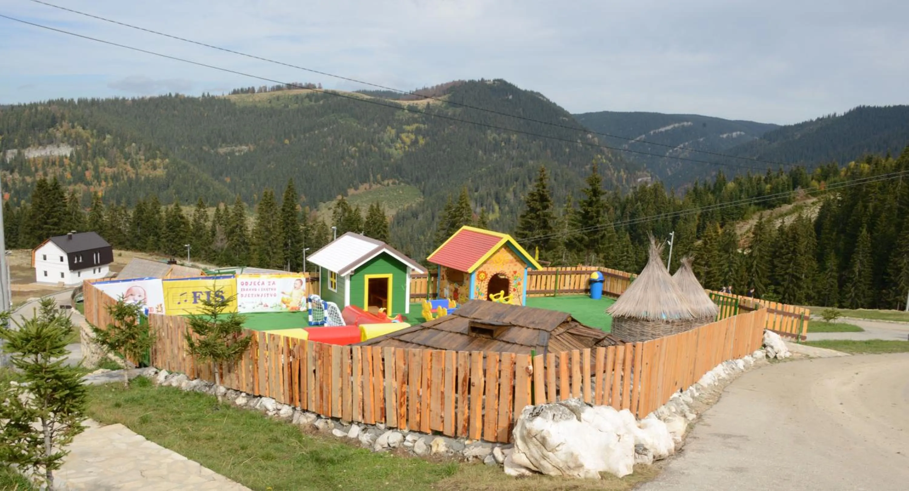 Children play ground in Eko-FIS Vlašić