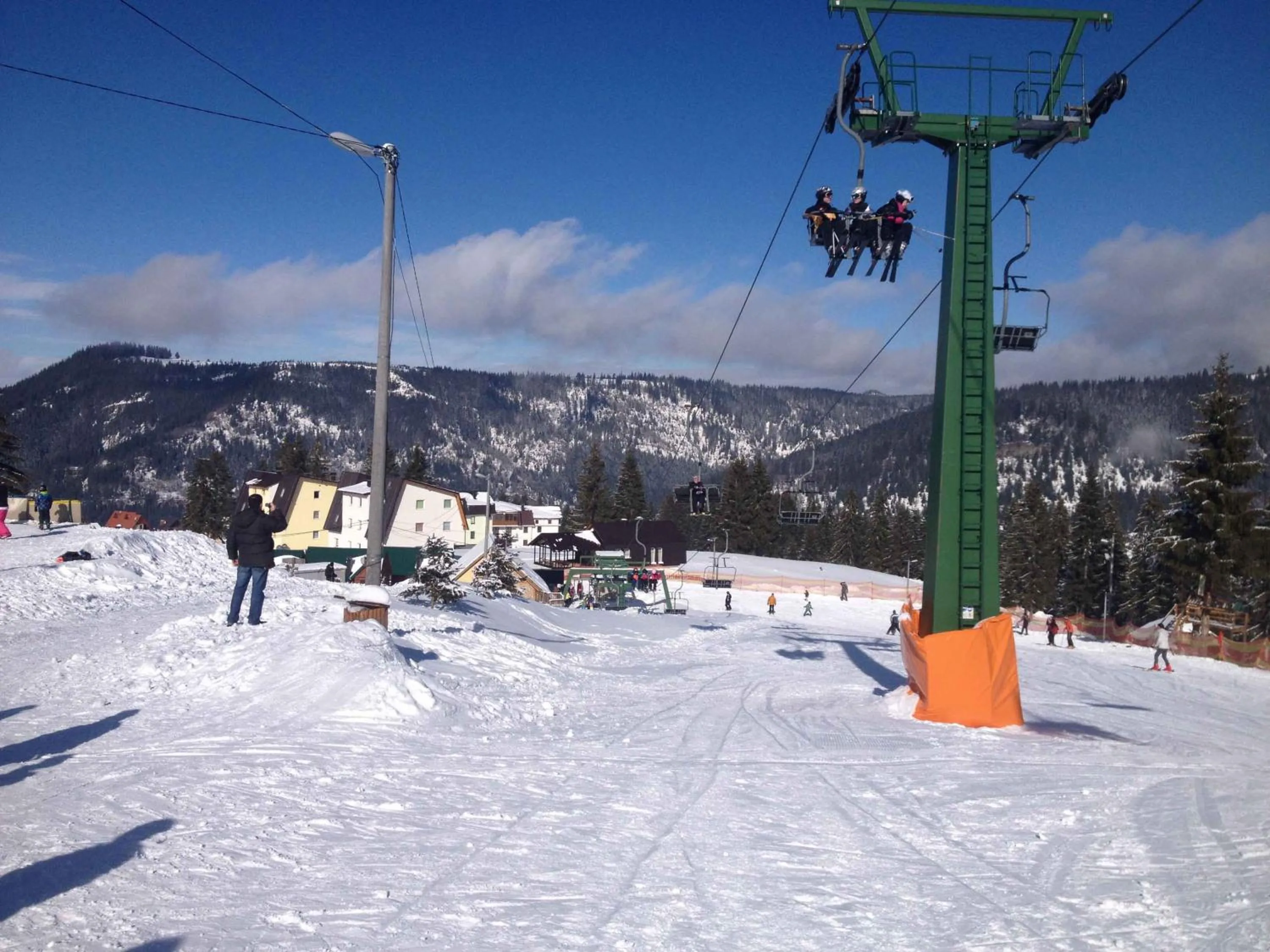 Skiing in Eko-FIS Vlašić