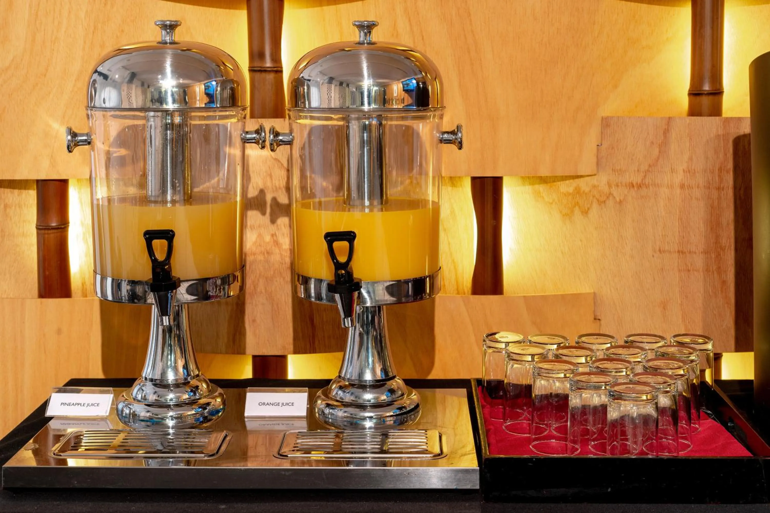 Buffet breakfast in The Quadrant Hotel & Suites