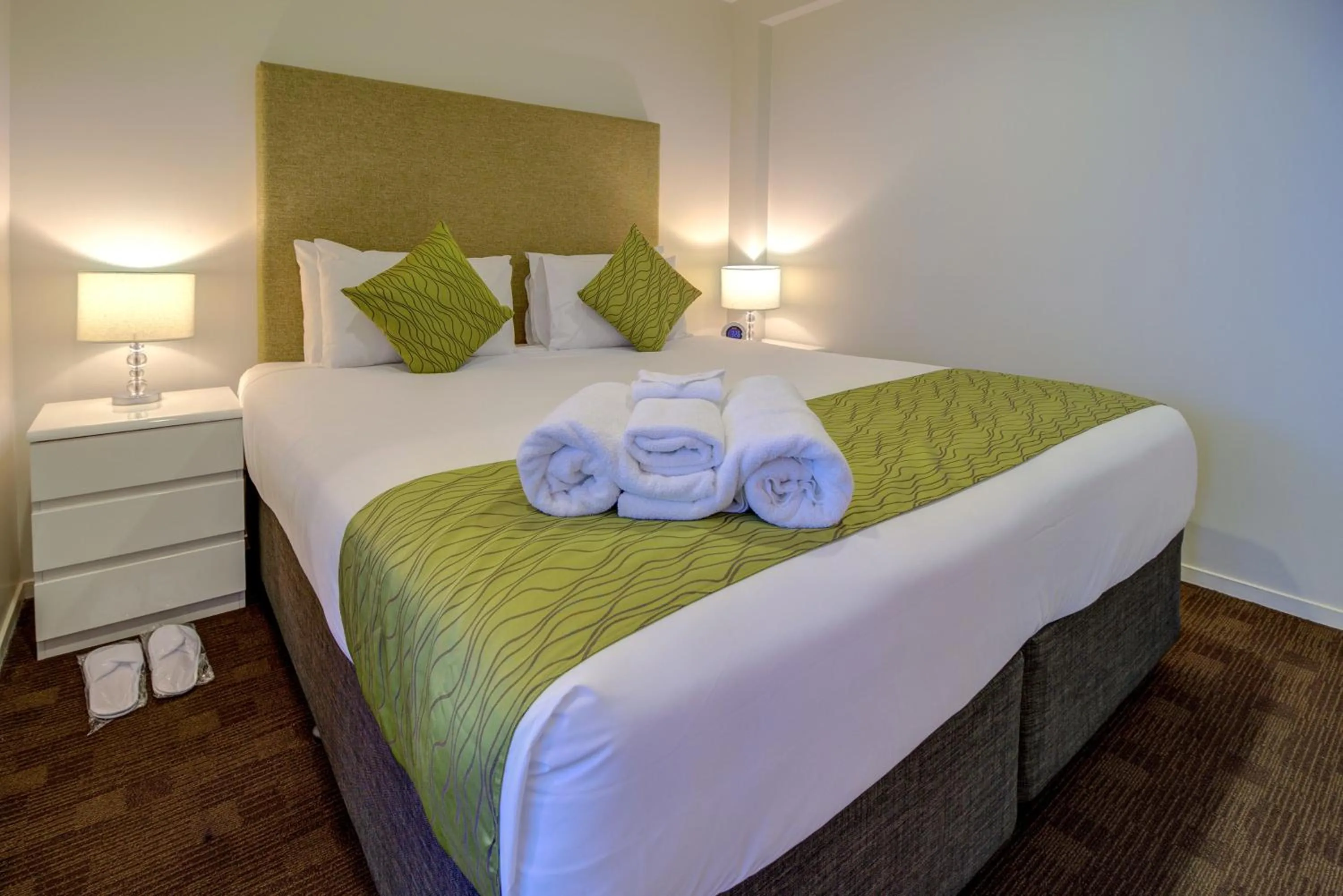 Bedroom, Bed in The Quadrant Hotel & Suites