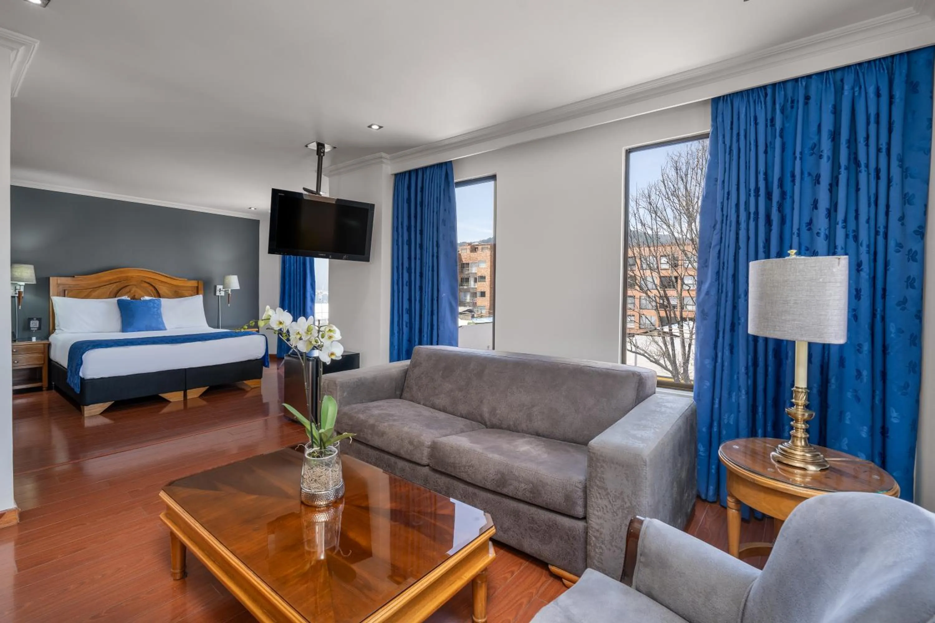 Bedroom, Bed in Hotel Egina Bogotá