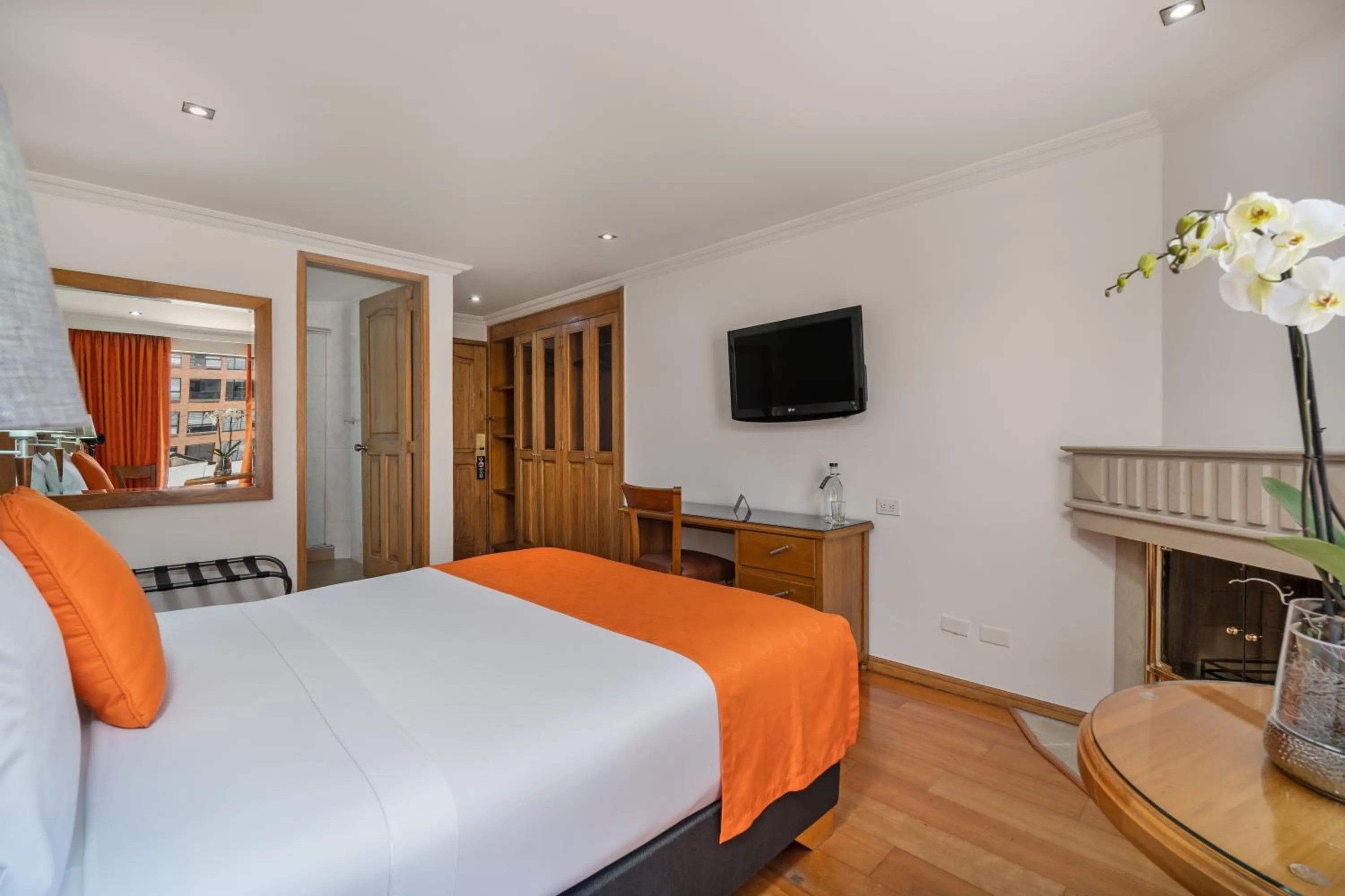 Bed in Hotel Egina Bogotá