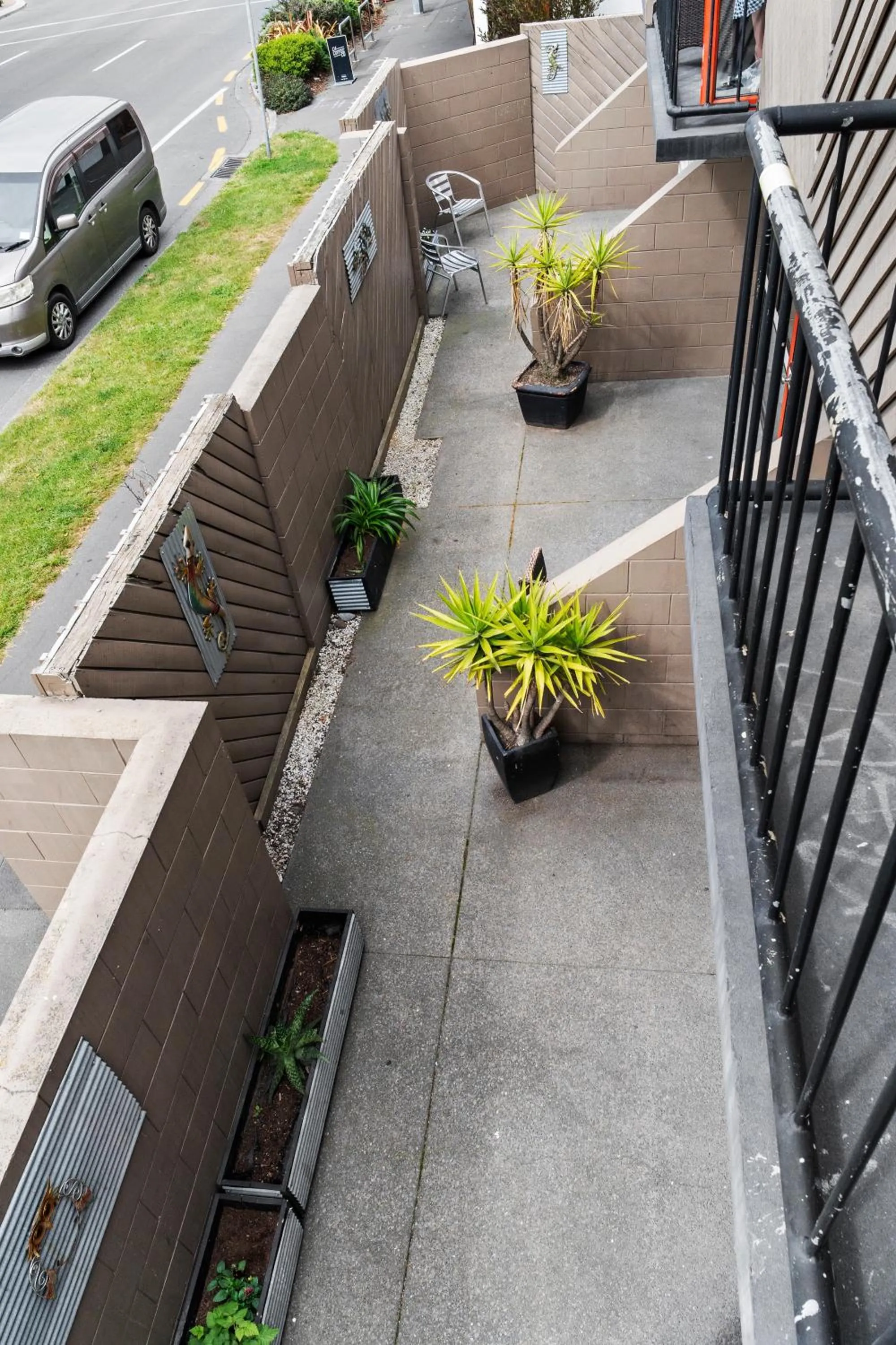 Garden in 136 On Bealey Motel