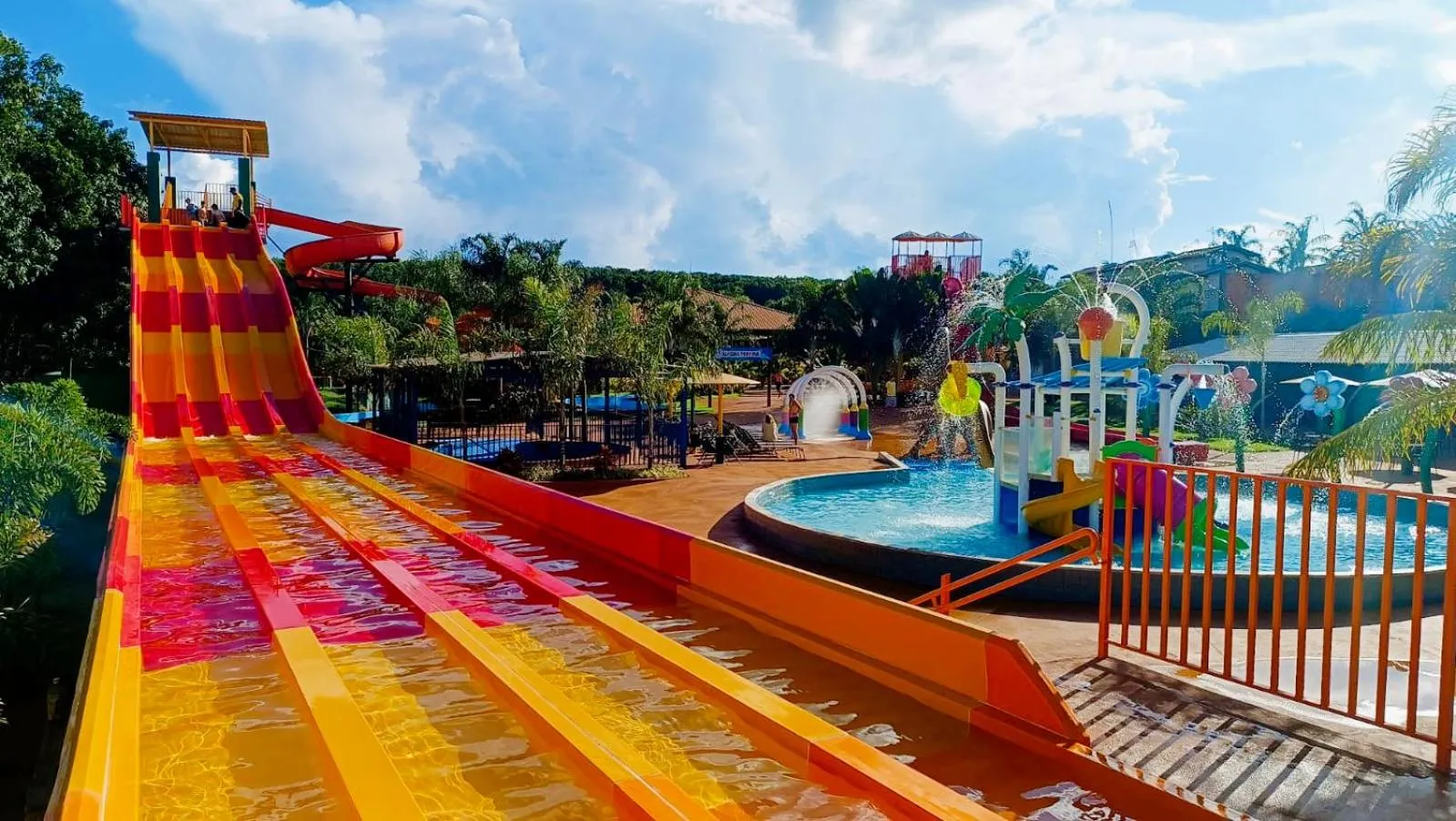 Aqua park in Hotel Dolce Dulce