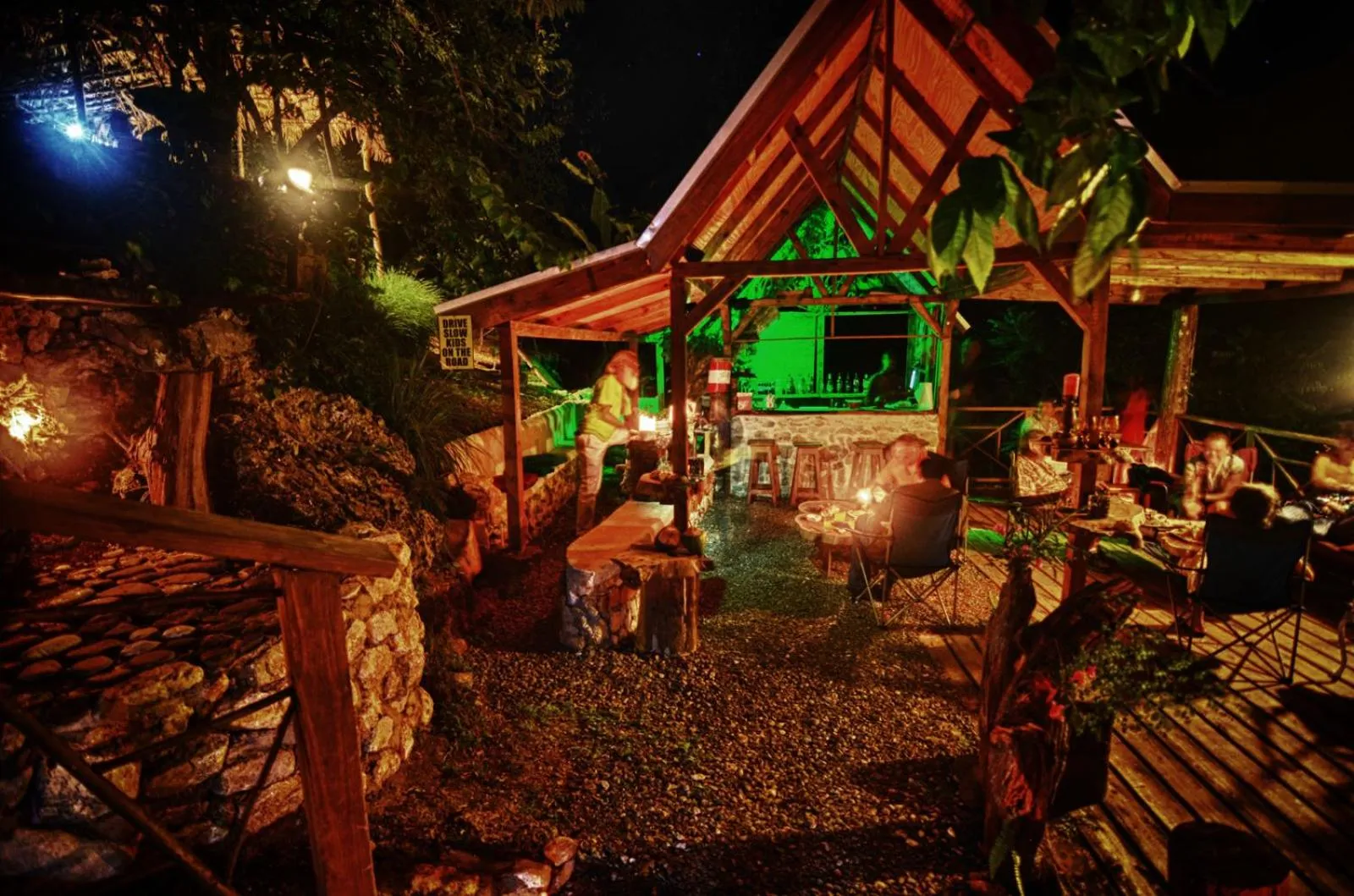 Lounge or bar in The Fan Villa