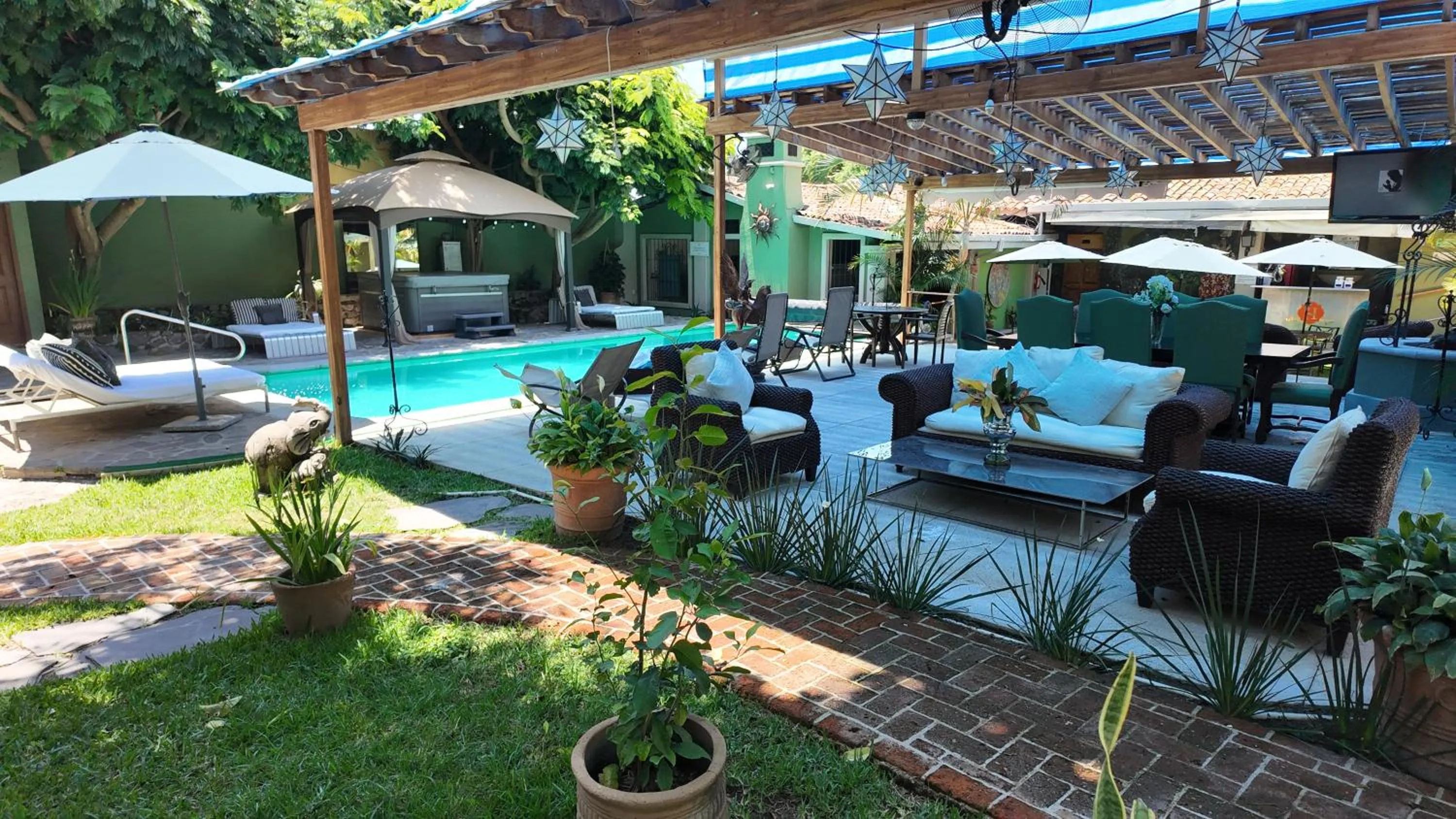Balcony/Terrace in Hacienda del Lago Boutique Hotel