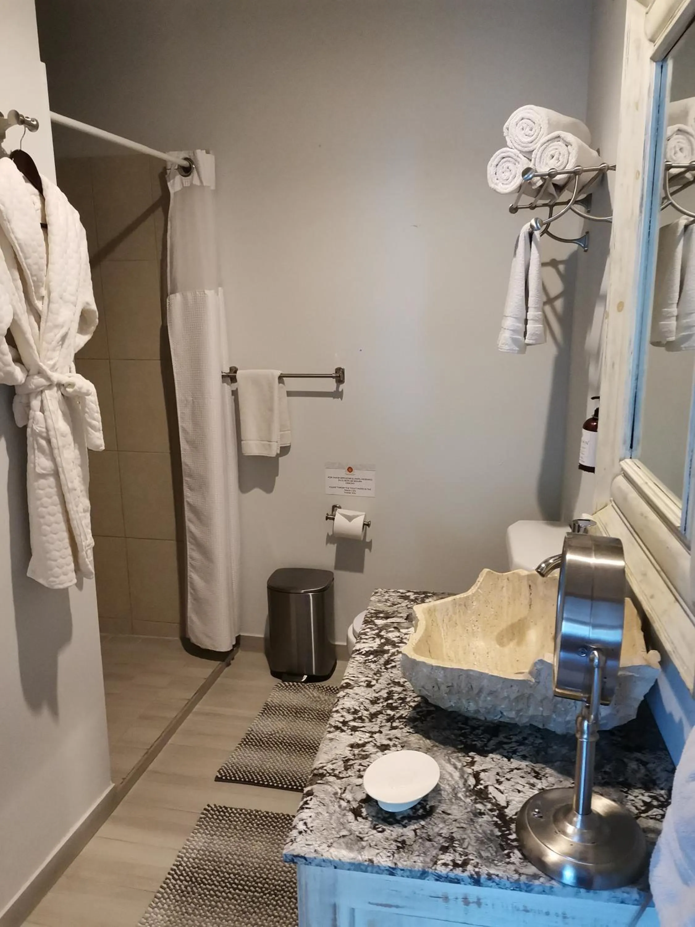 Bathroom in Hacienda del Lago Boutique Hotel