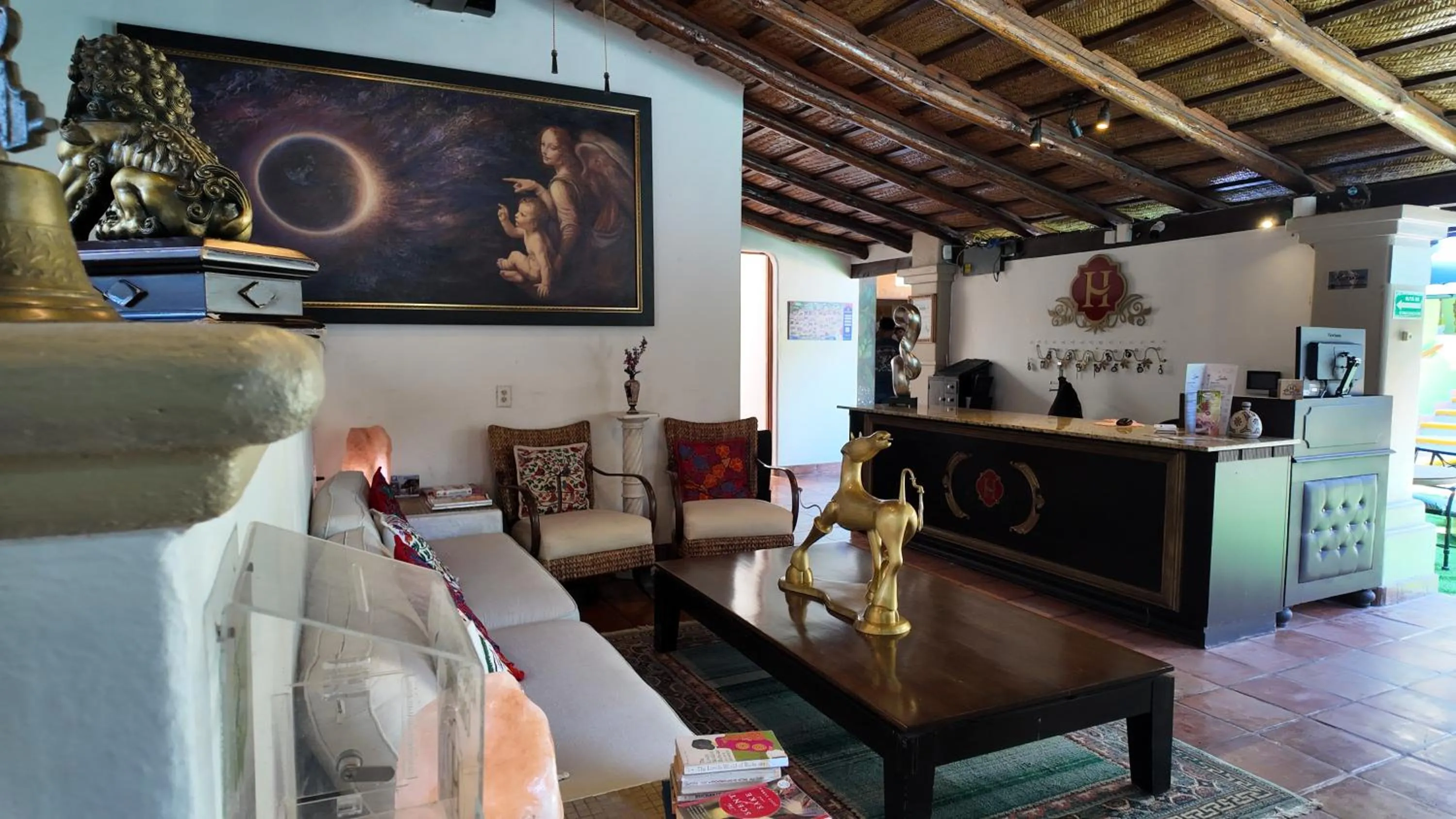 Lobby or reception in Hacienda del Lago Boutique Hotel